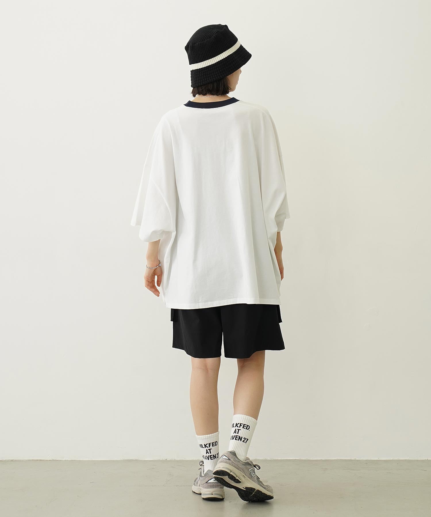 CUT OUT LOGO BIG S/S TOP