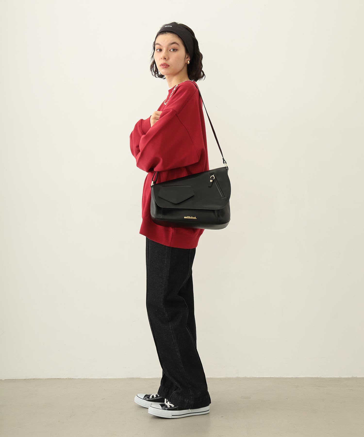 ASYMMETRY FLAP BAG