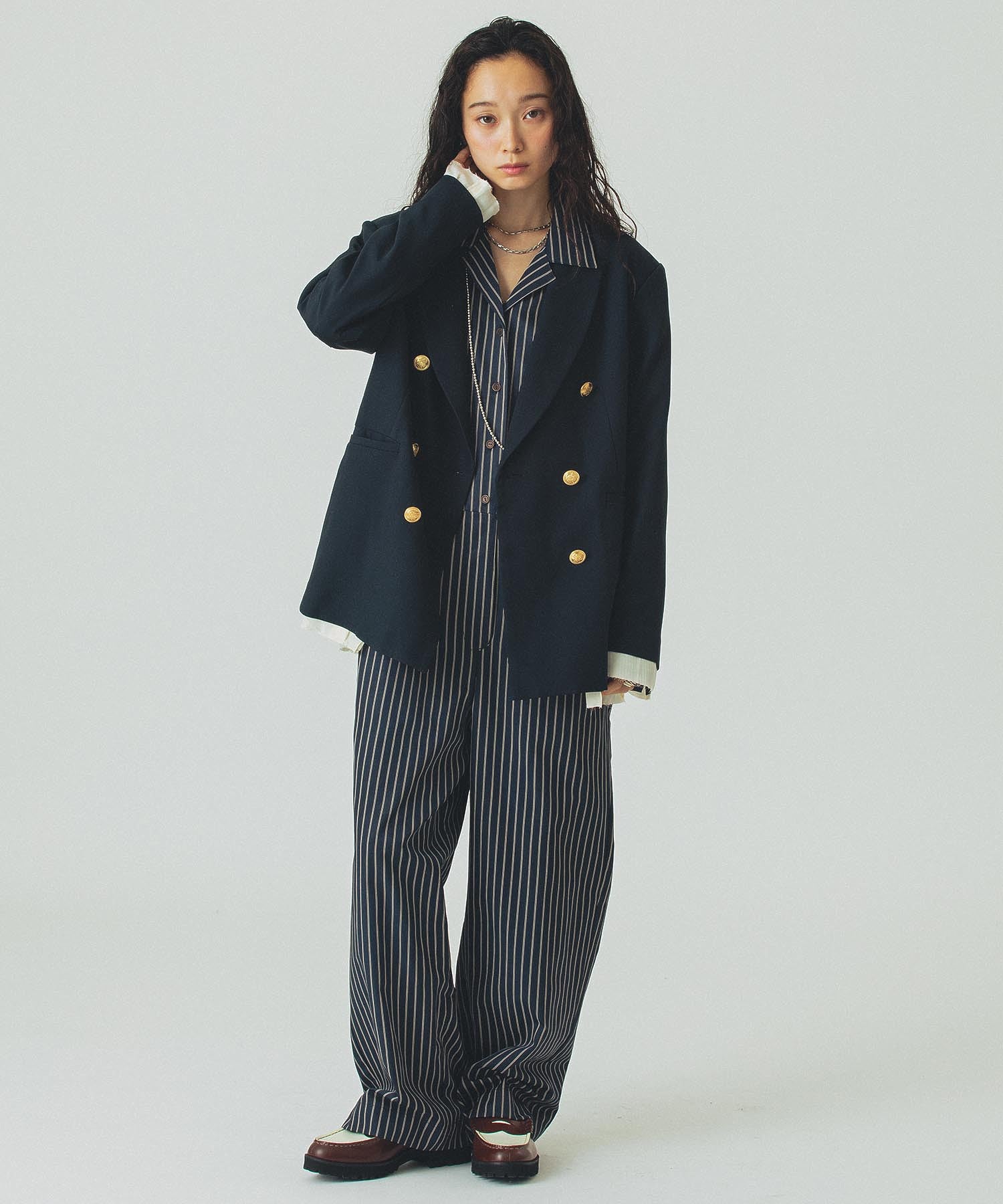 model:161cm 着用サイズ:M