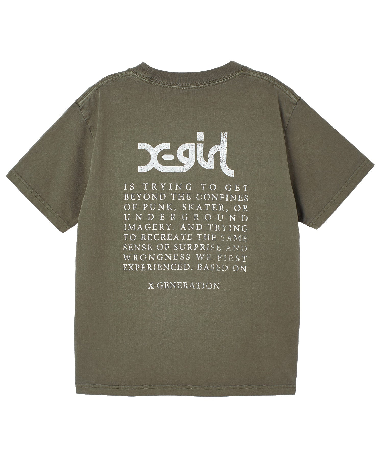 FADED FACE S/S TEE