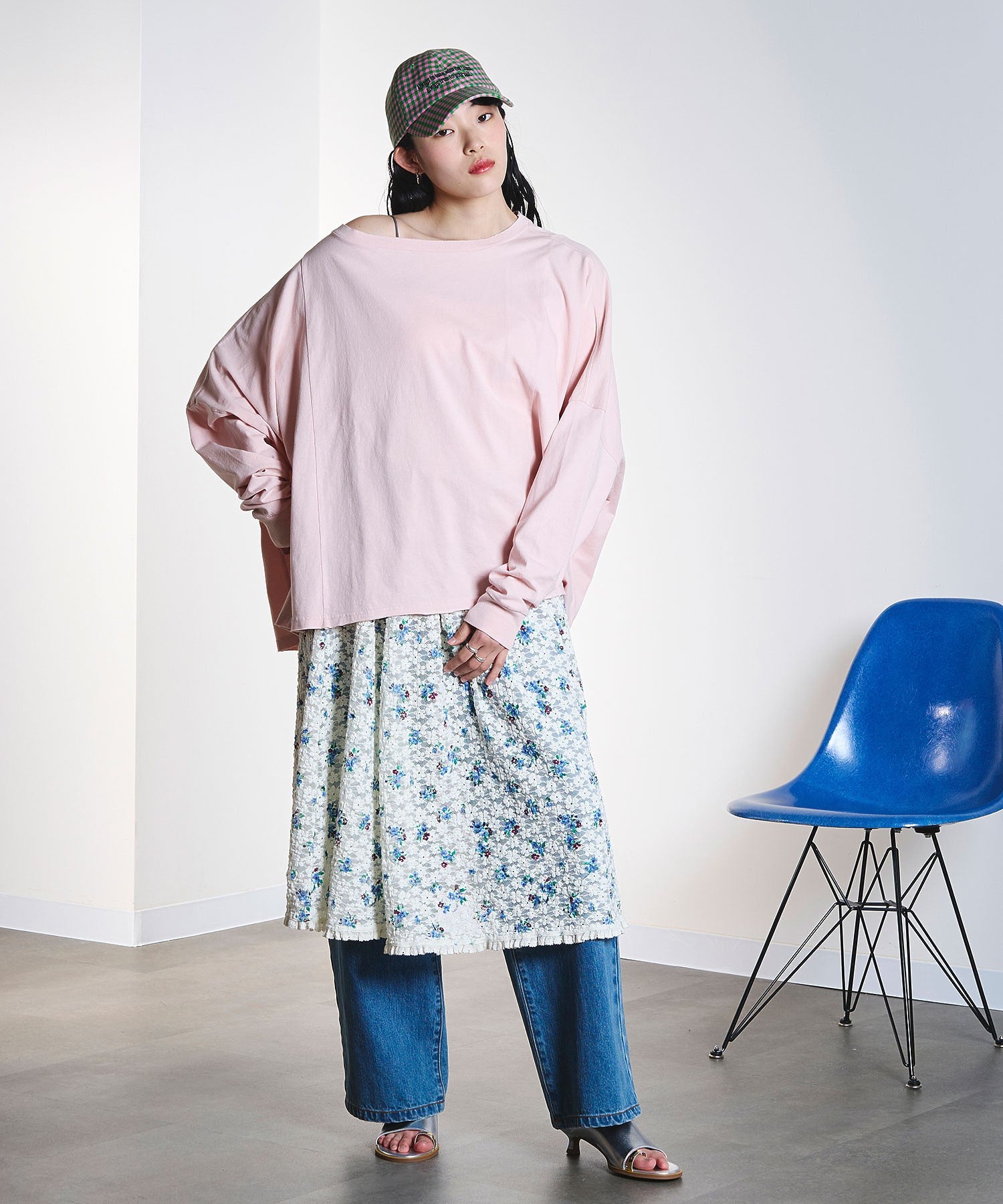 model:169cm 着用サイズ:ONE SIZE