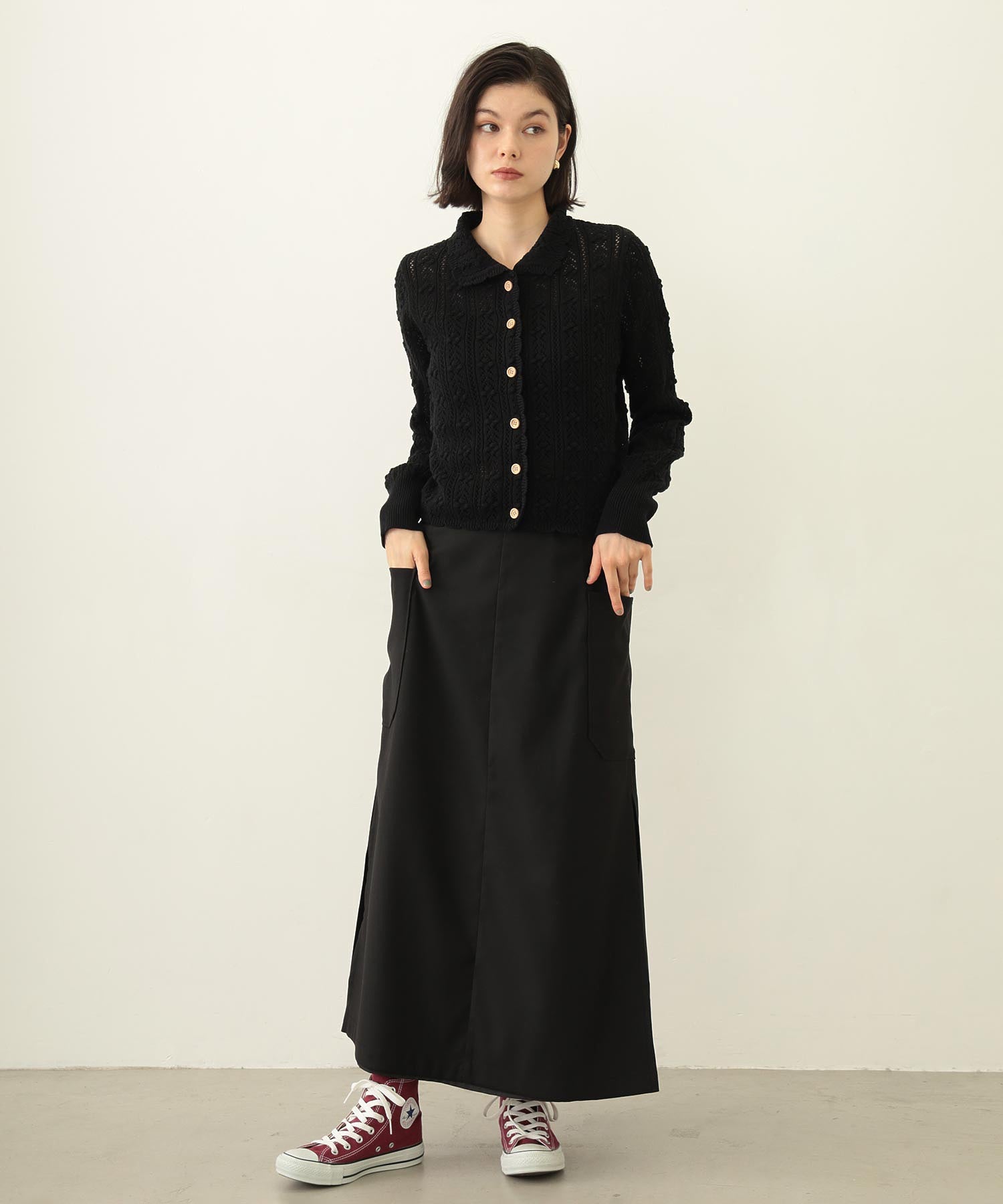 FLARED CARGO SKIRT