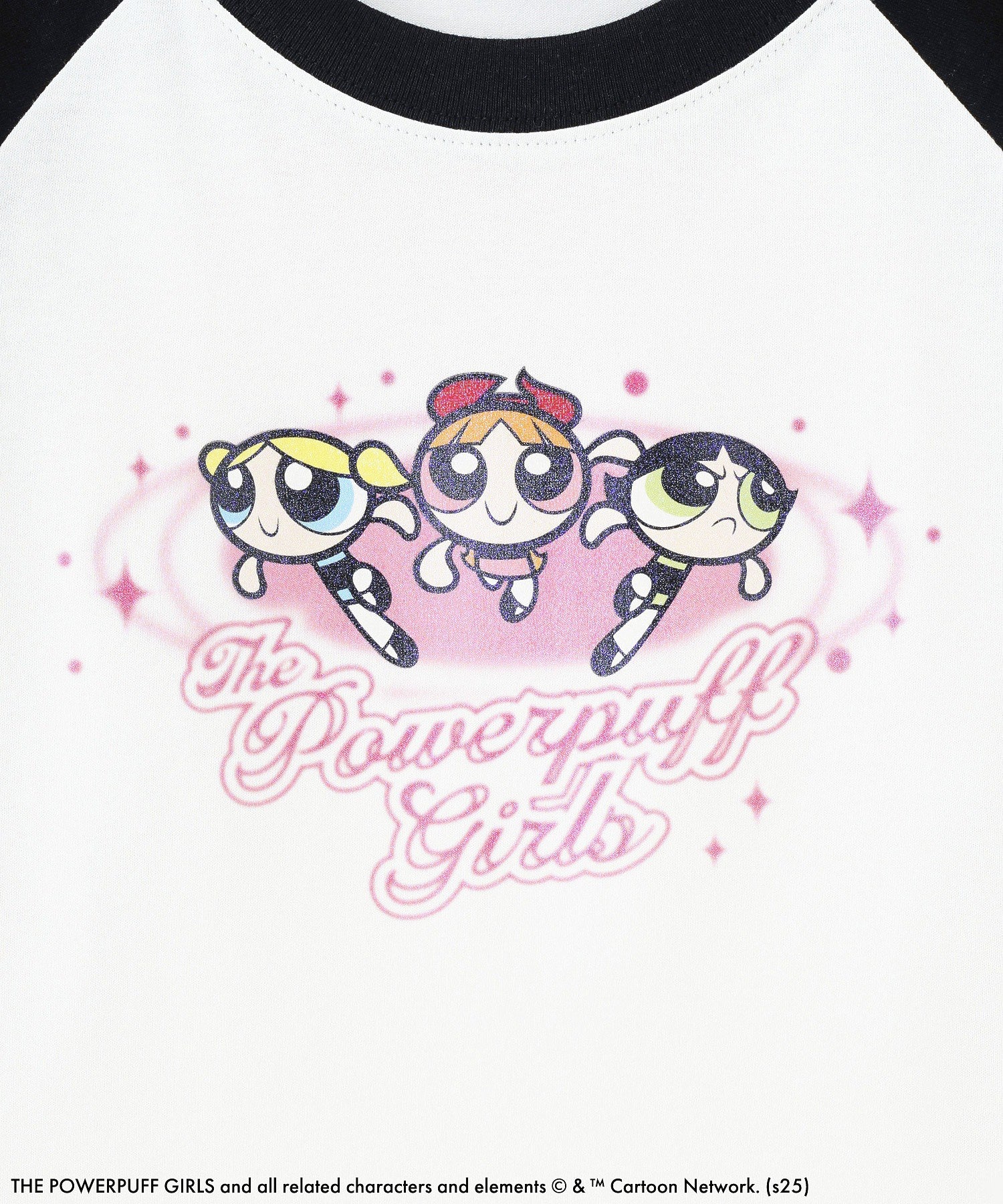 THE POWERPUFF GIRLS × X-girl RAGLAN L/S BABY TEE