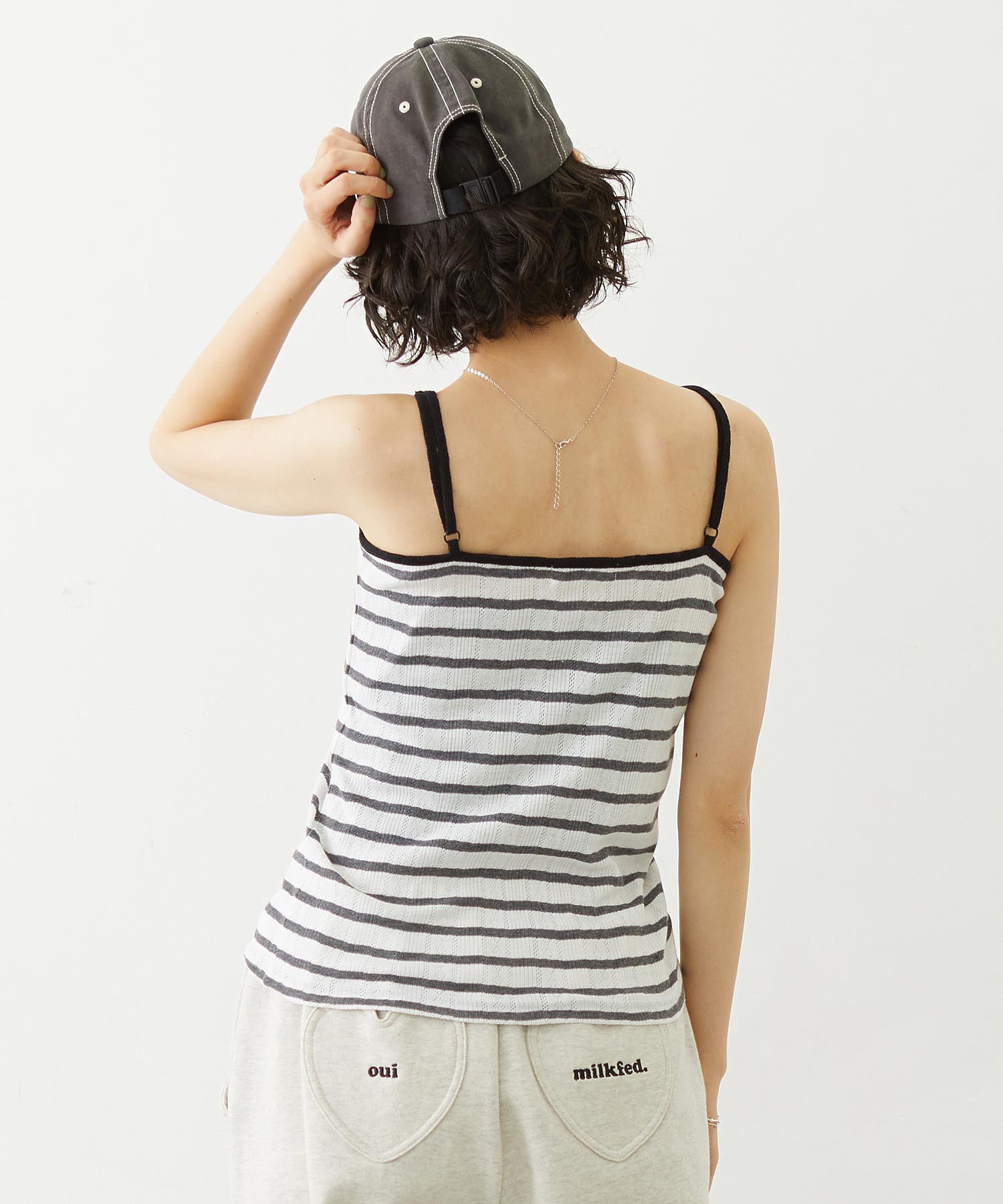 OVAL LOGO LACE CAMISOLE