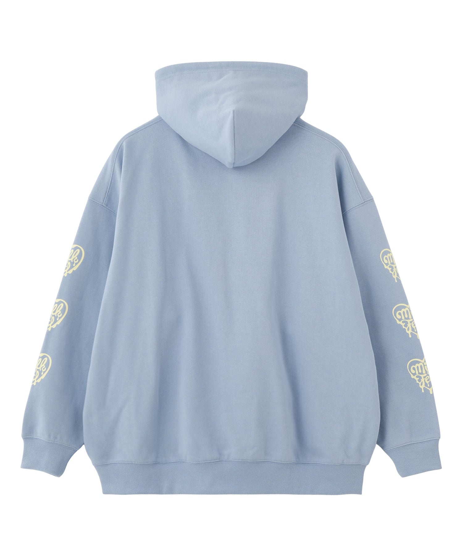 MELTY HEART WIDE HOODIE SWEAT