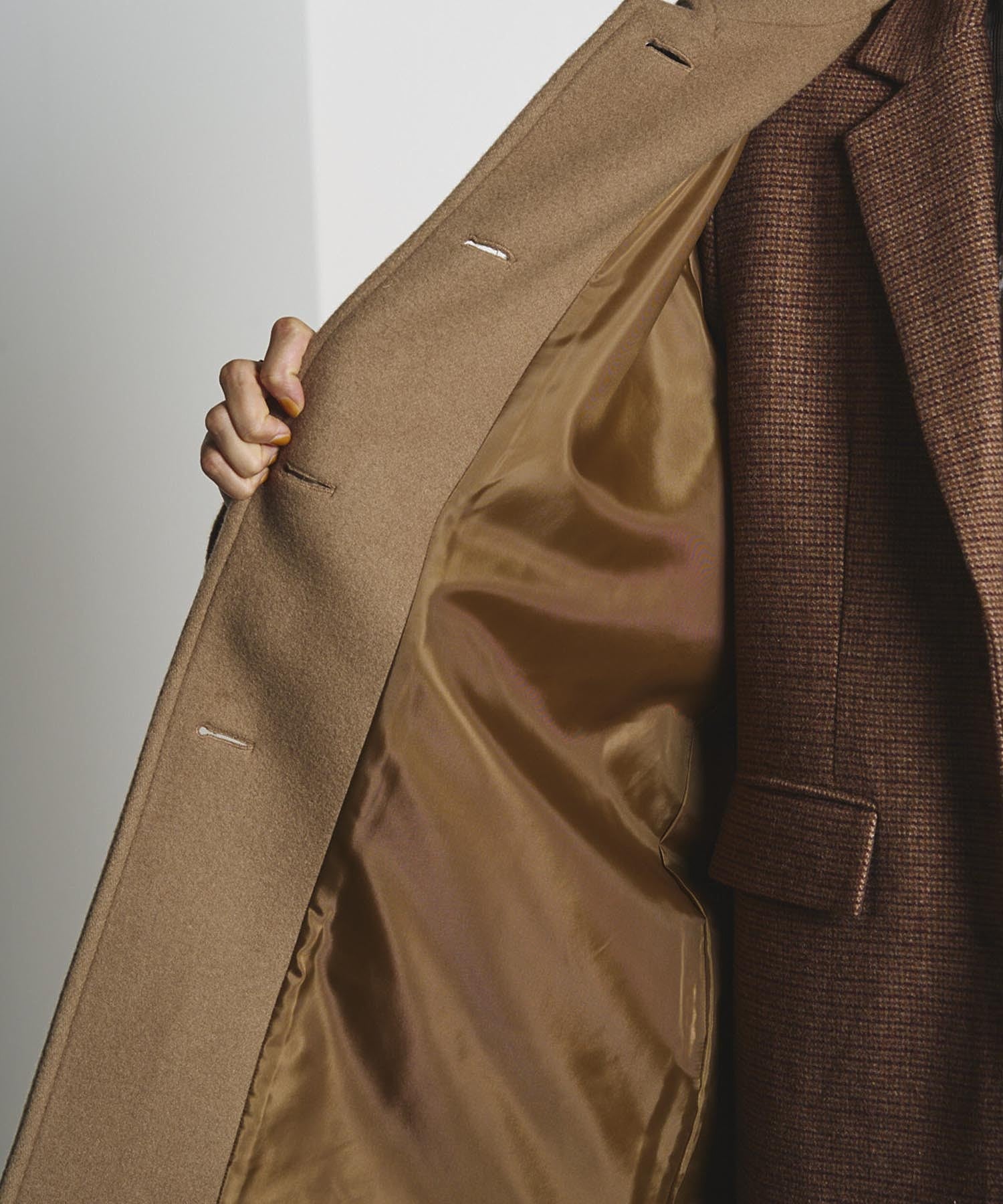 STAND FALL COLLAR COAT