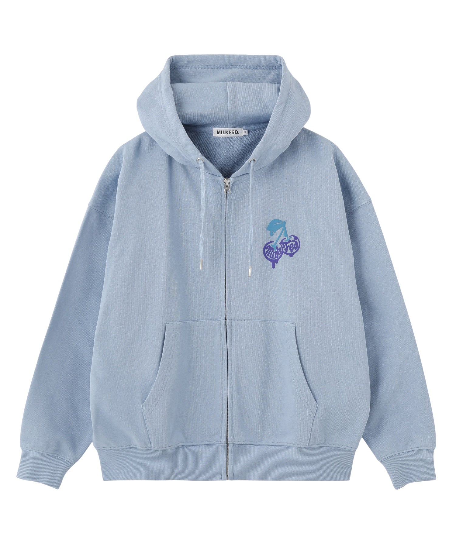 MELTY CHERRY WIDE ZIP UP HOODIE