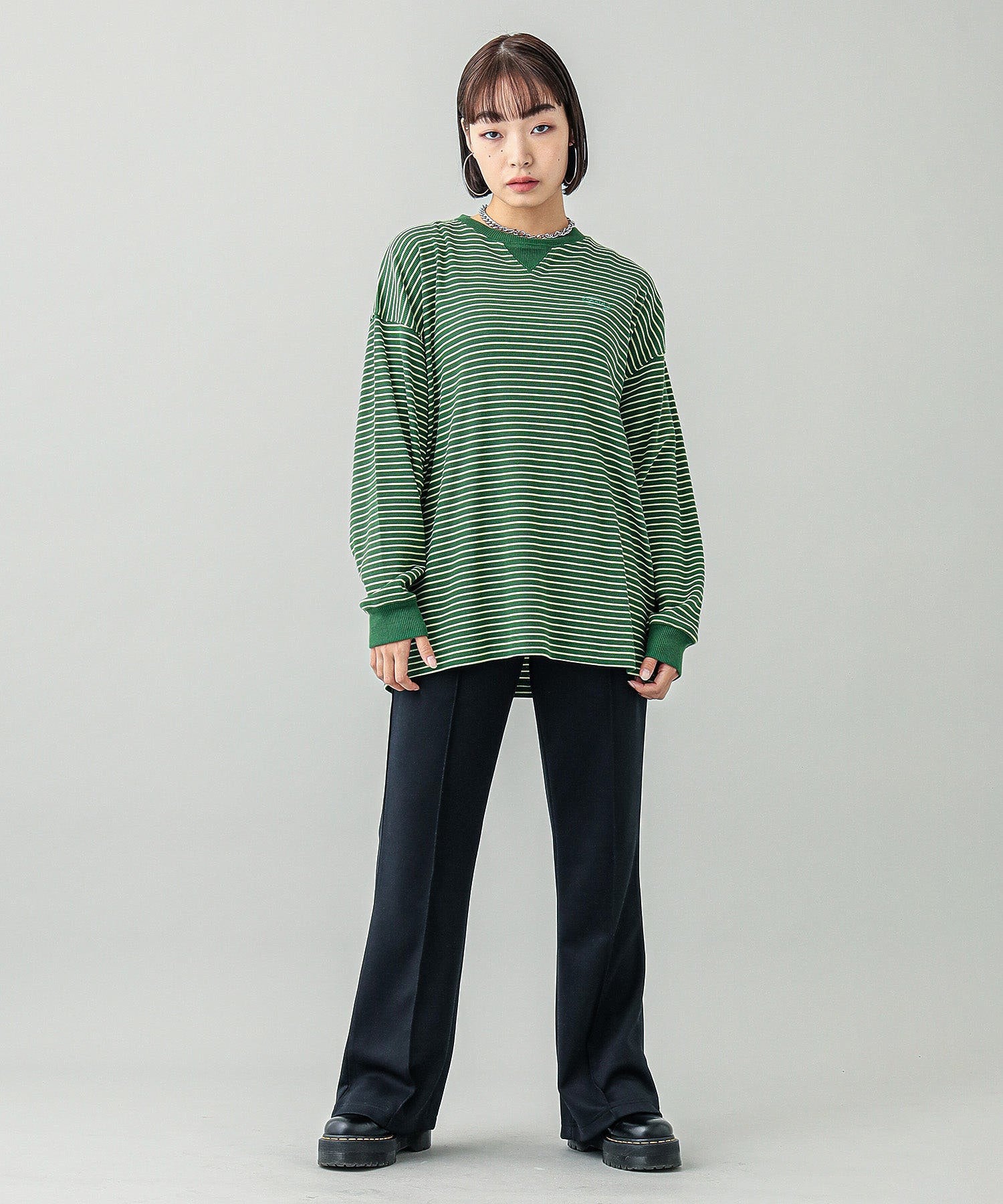 model　H:161cm 着用サイズ:M