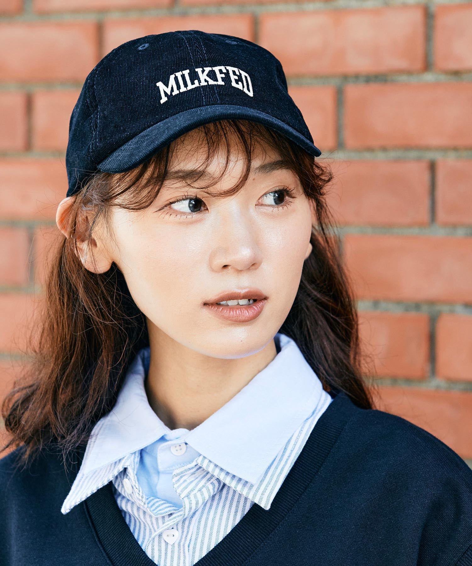 LOGO CORDUROY CAP