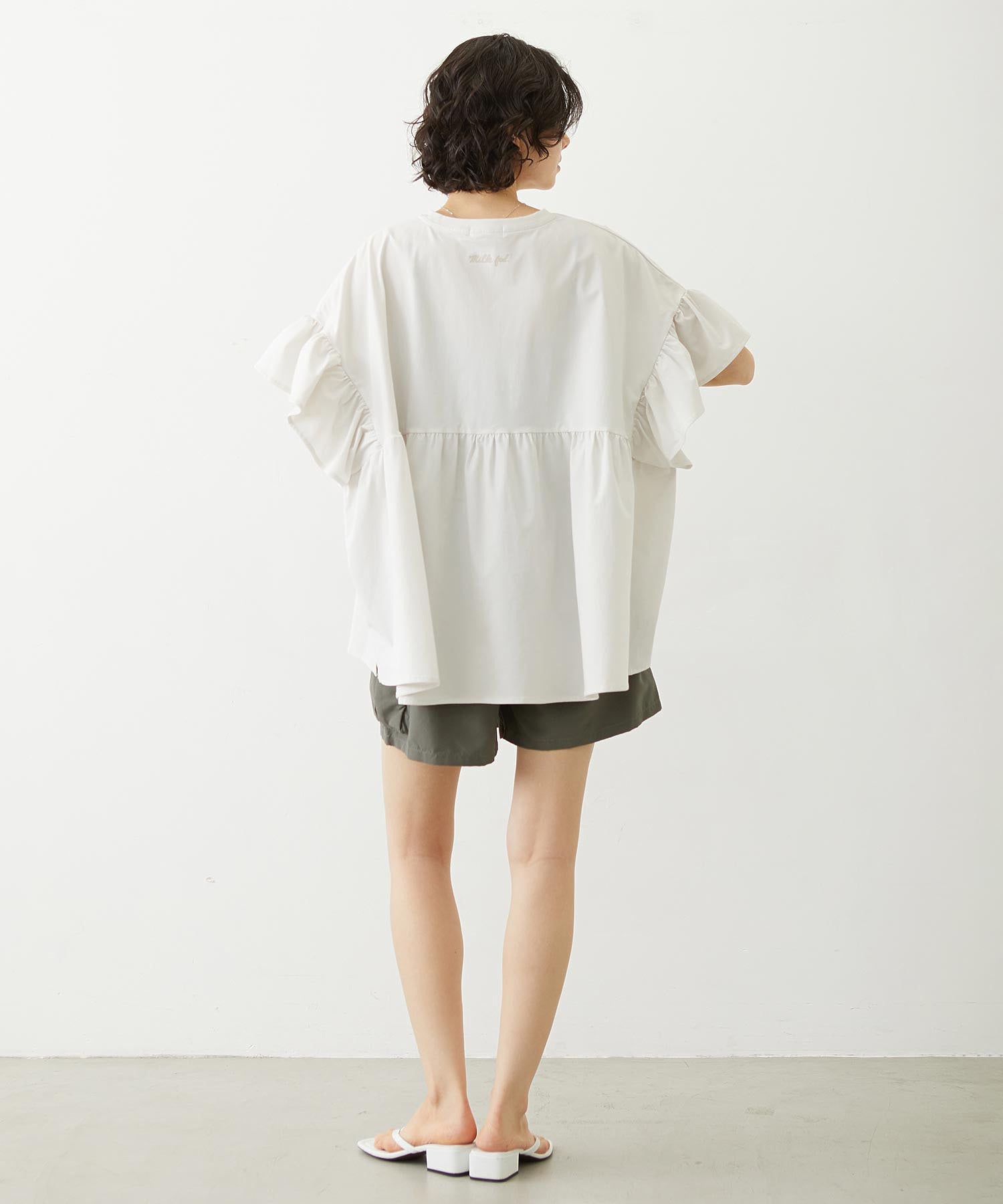 ICING LOGO RUFFLE TUNIC