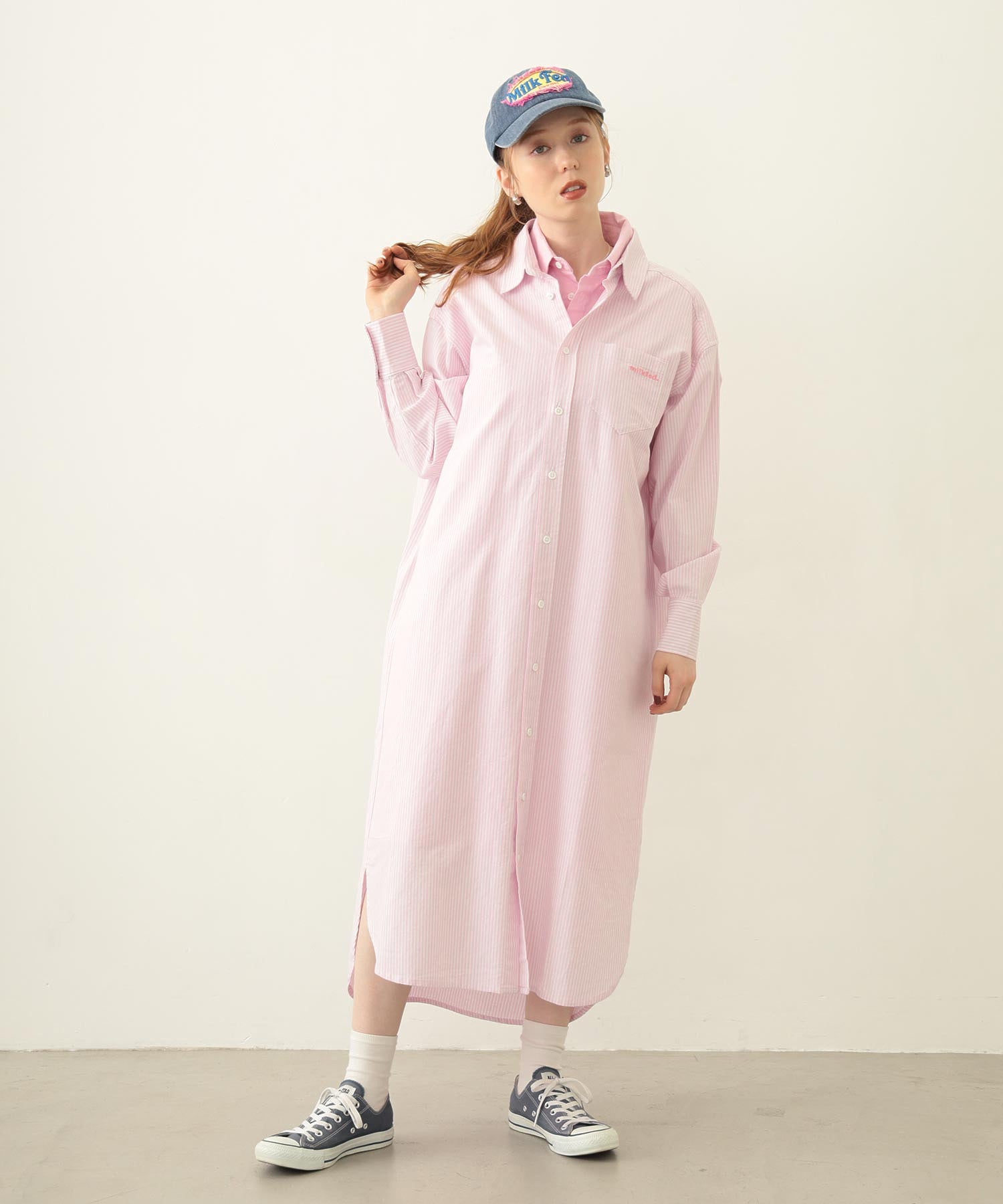 FRAYED LOGO PATCH CAP