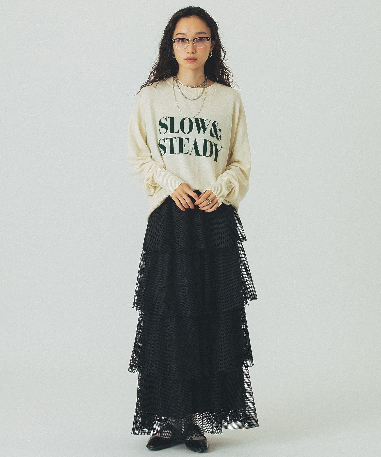 model:161cm 着用サイズ:ONE SIZE