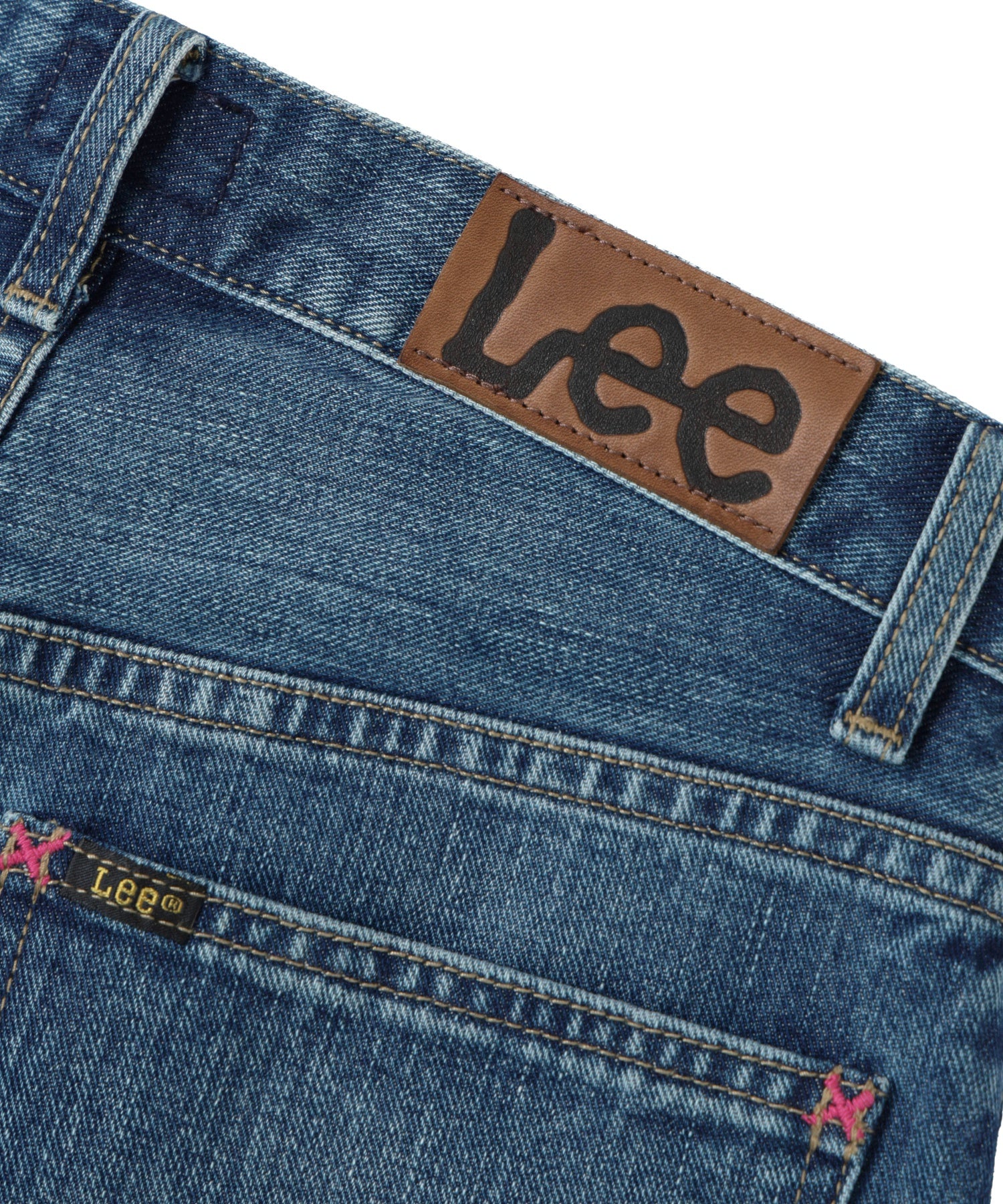 X-girl x Lee TUCK WIDE DENIM PANTS