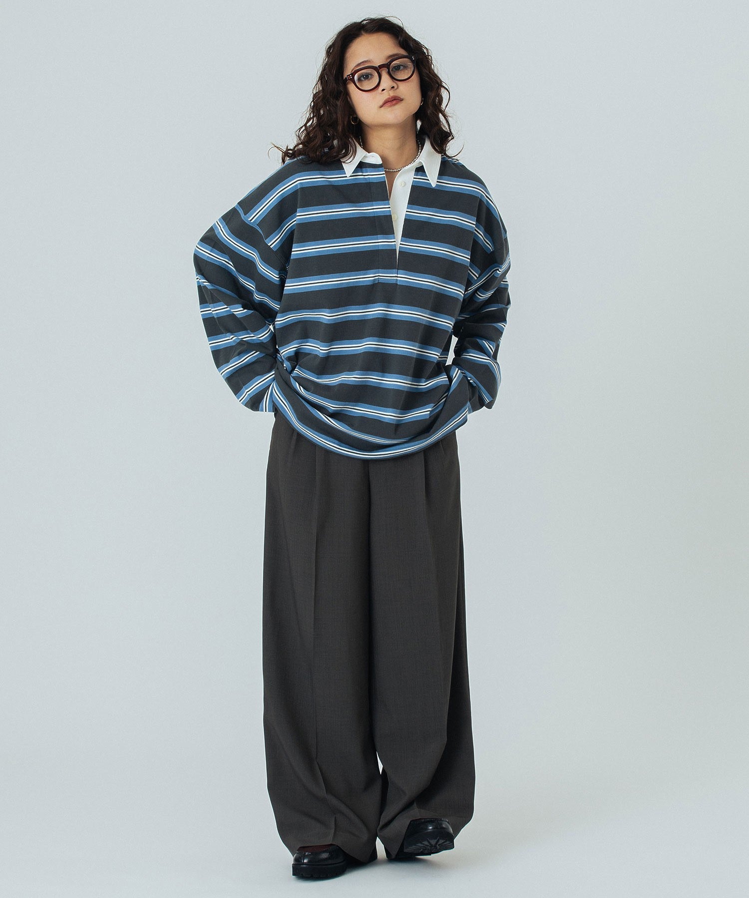 model:160cm 着用サイズ:S