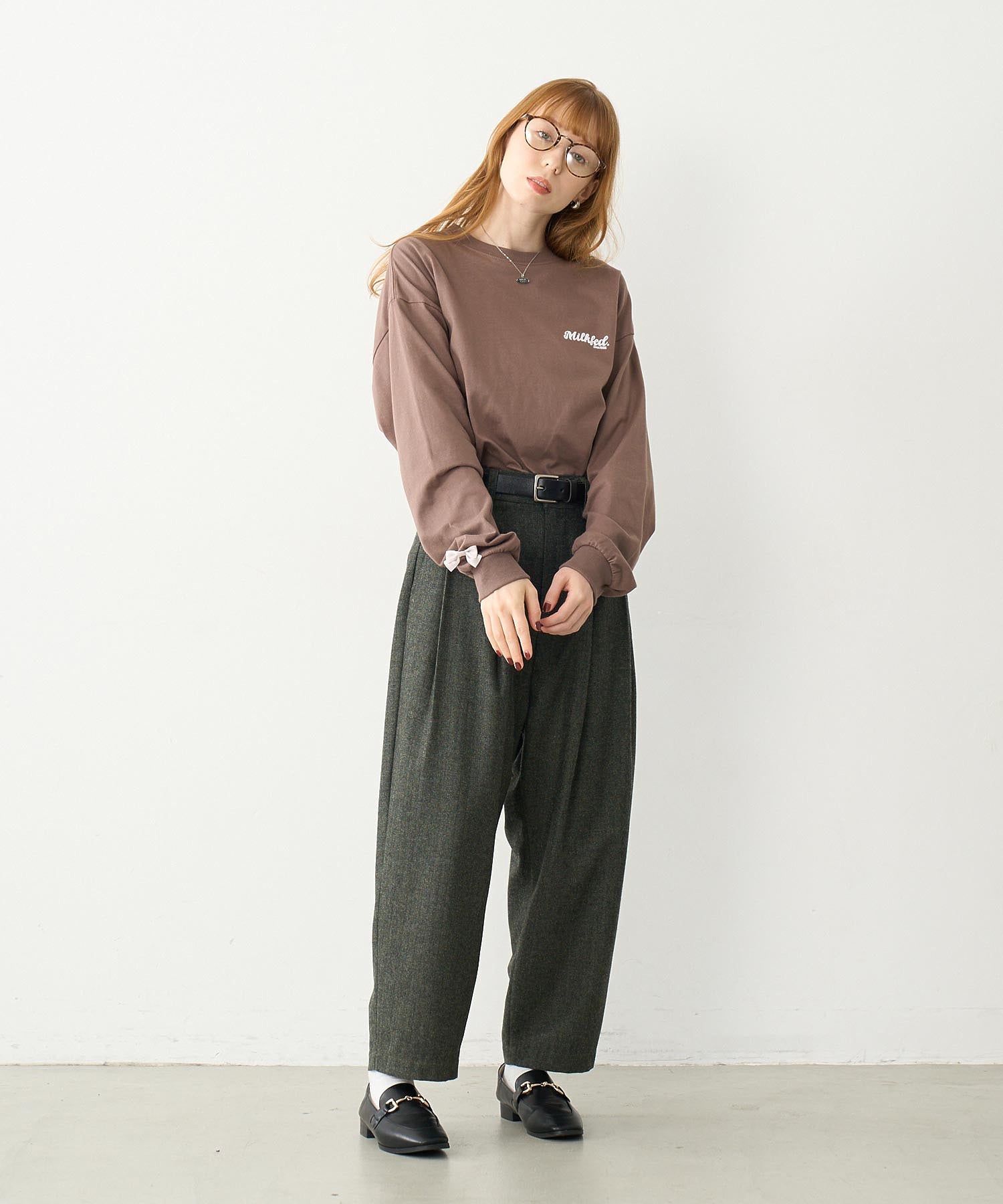 RIBBON WIDE L/S TEE