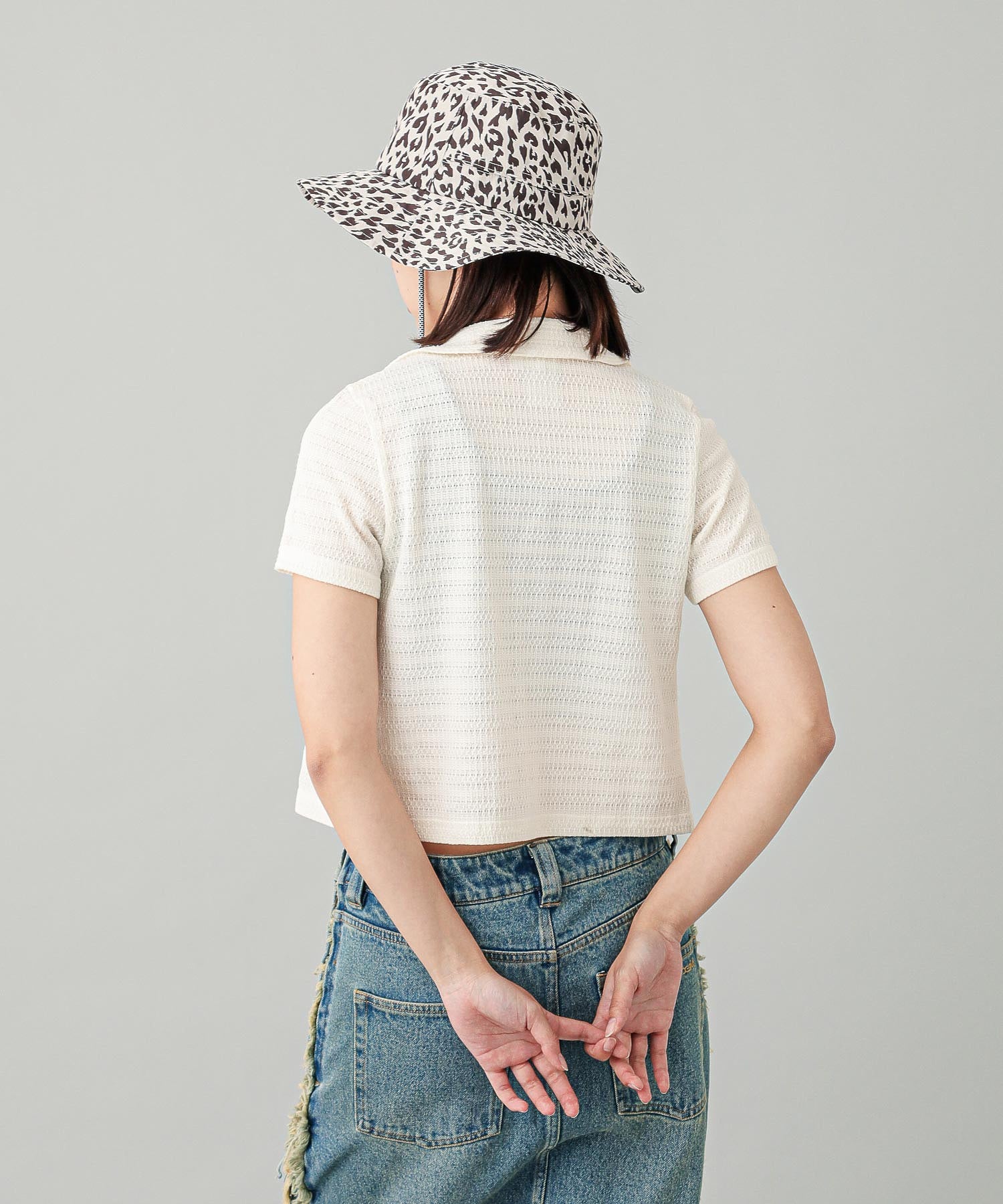 OPEN COLLAR COMPACT SHIRT
