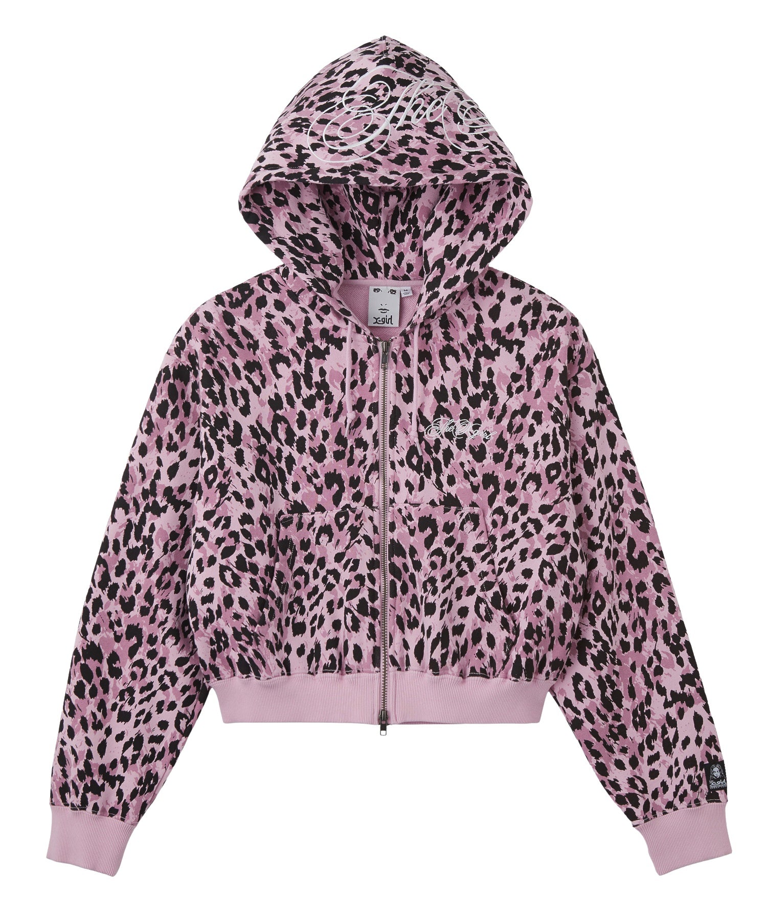 ALL OVER PRINT COMPACT ZIP UP SWEAT HOODIE