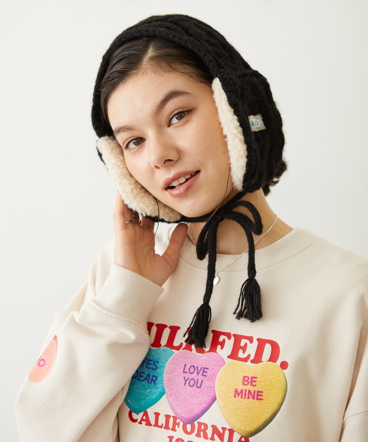 KNIT EAR MUFF