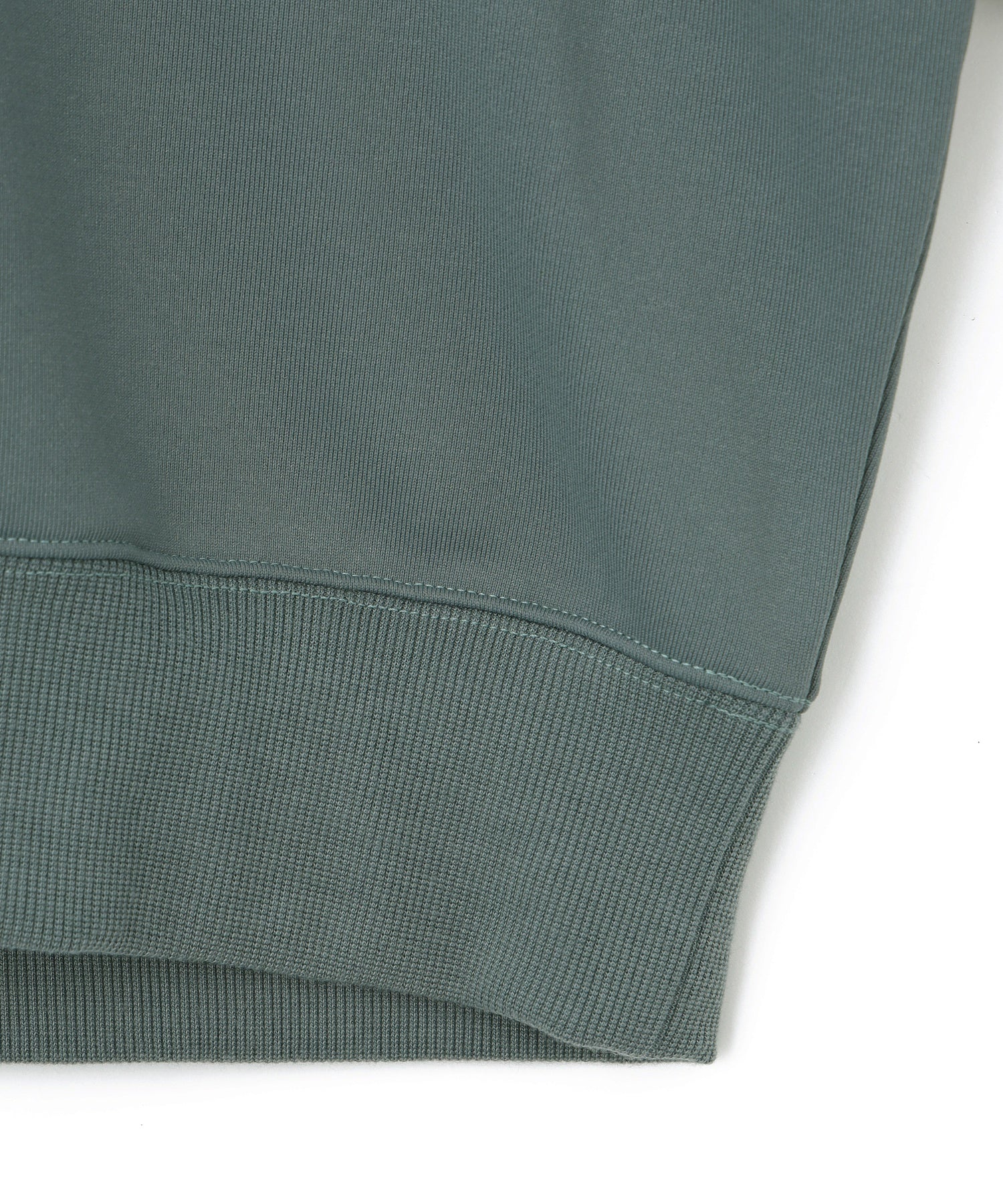 COLLEGE LOGO SHORT CREWNECK SWEATSHIRT