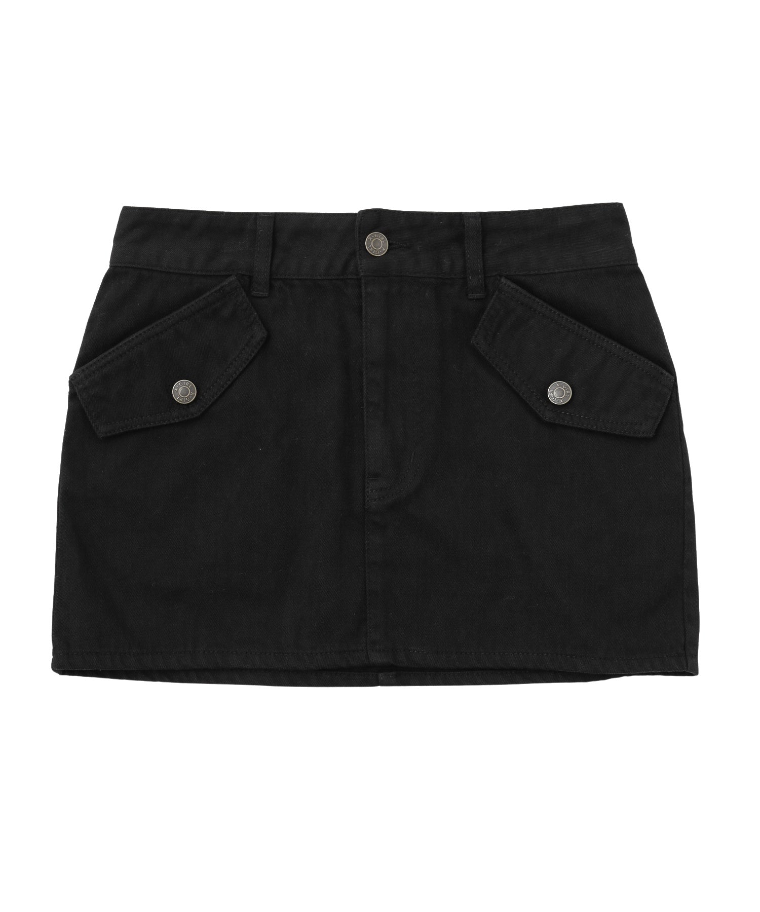 FLAP POCKET MINI SKIRT