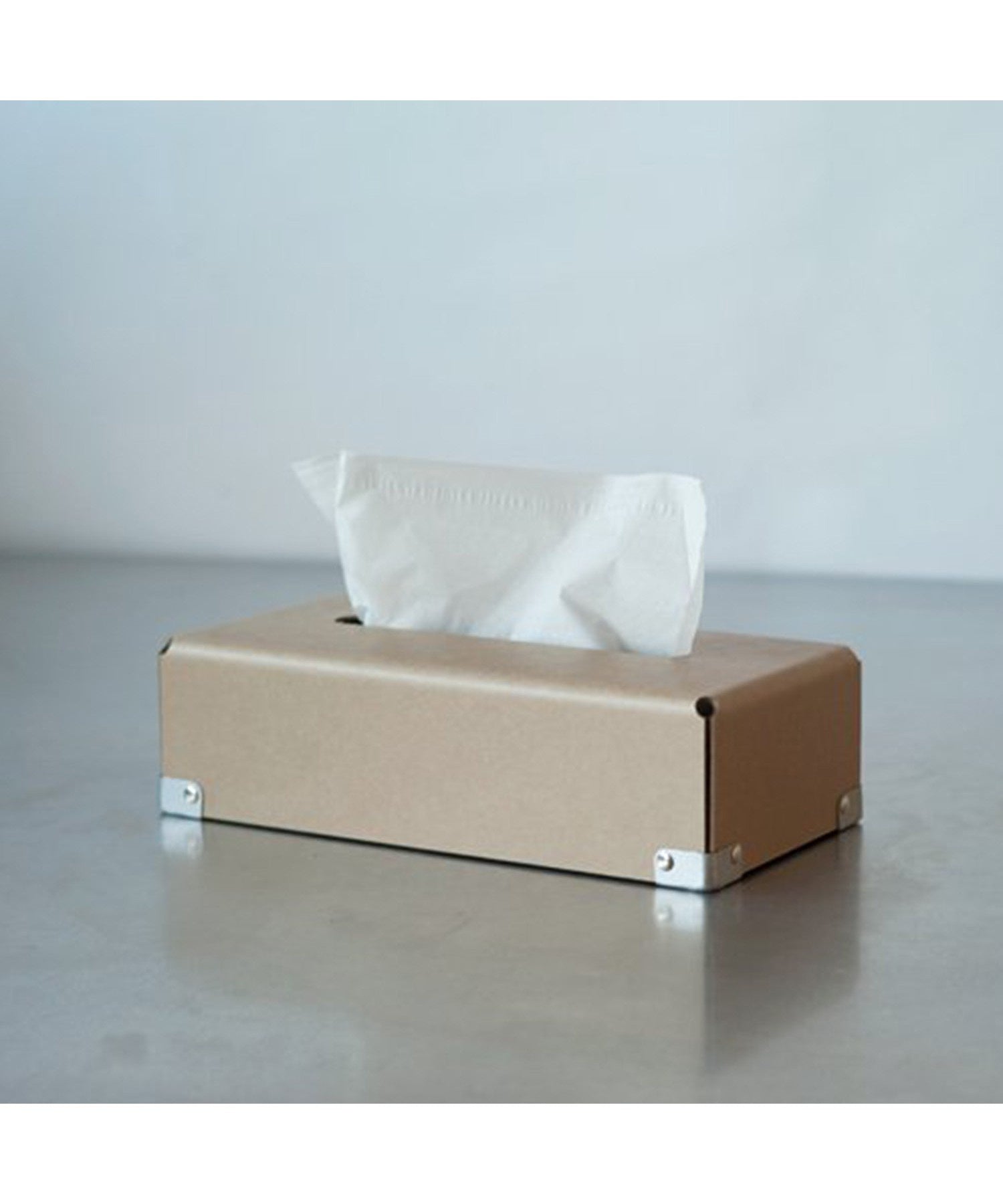 concrete craft BENT TISSUE BOX