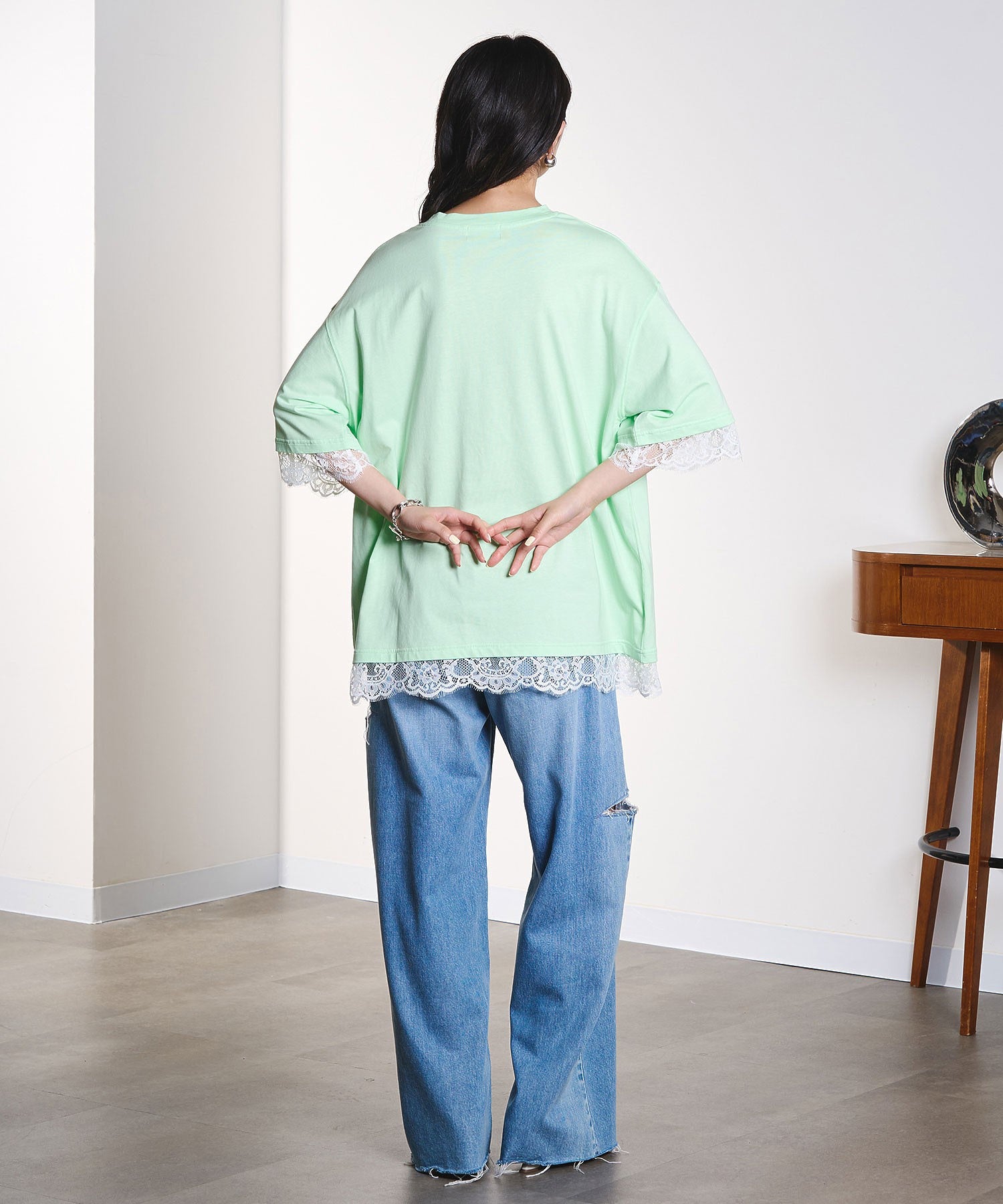 model:163cm 着用サイズ:ONE SIZE