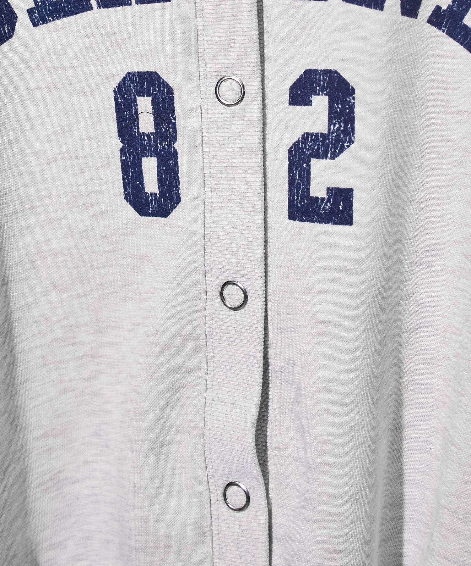 COLLEGE LOGO SWEAT CARDIGAN