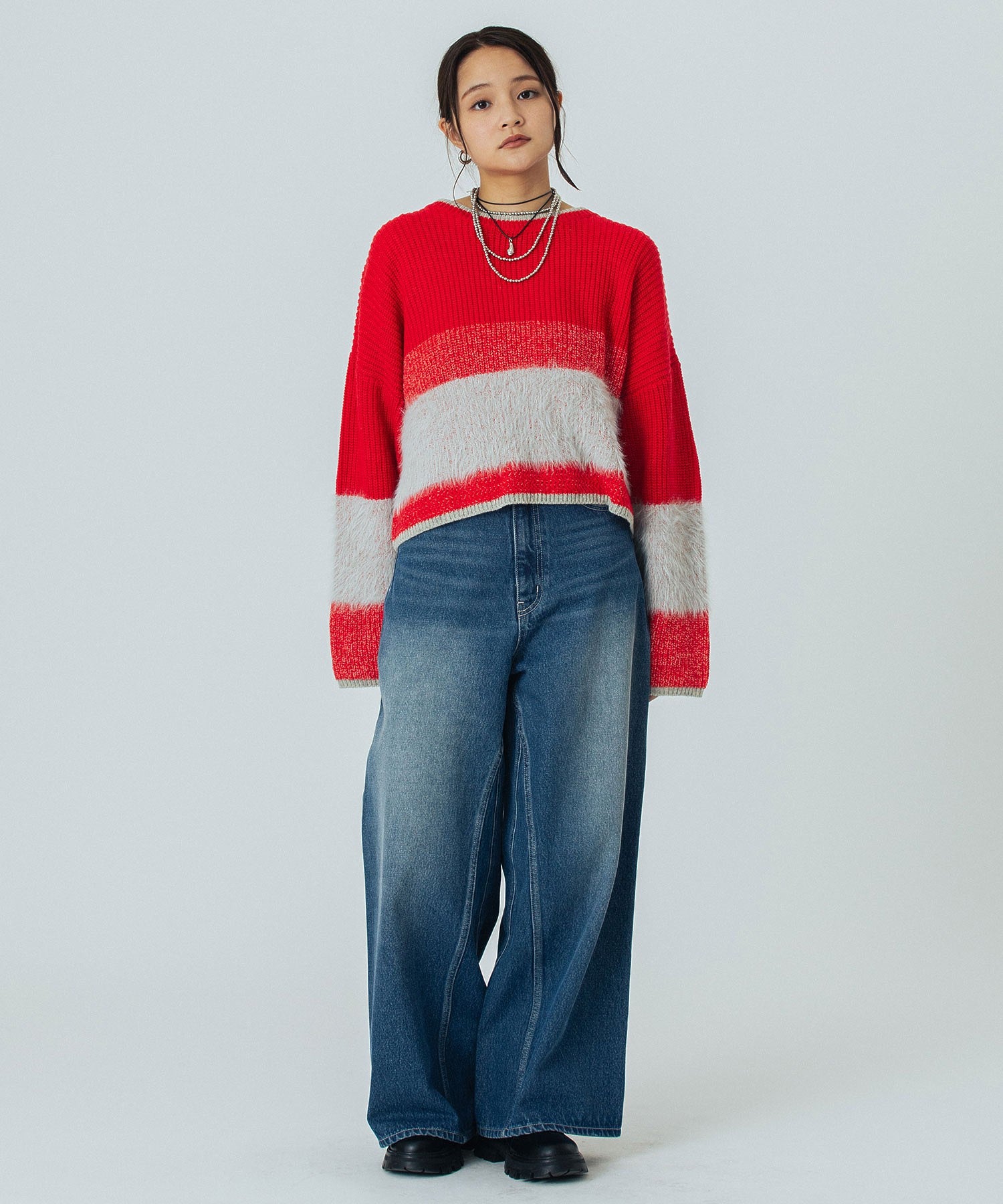 model:160cm 着用サイズ:ONE SIZE
