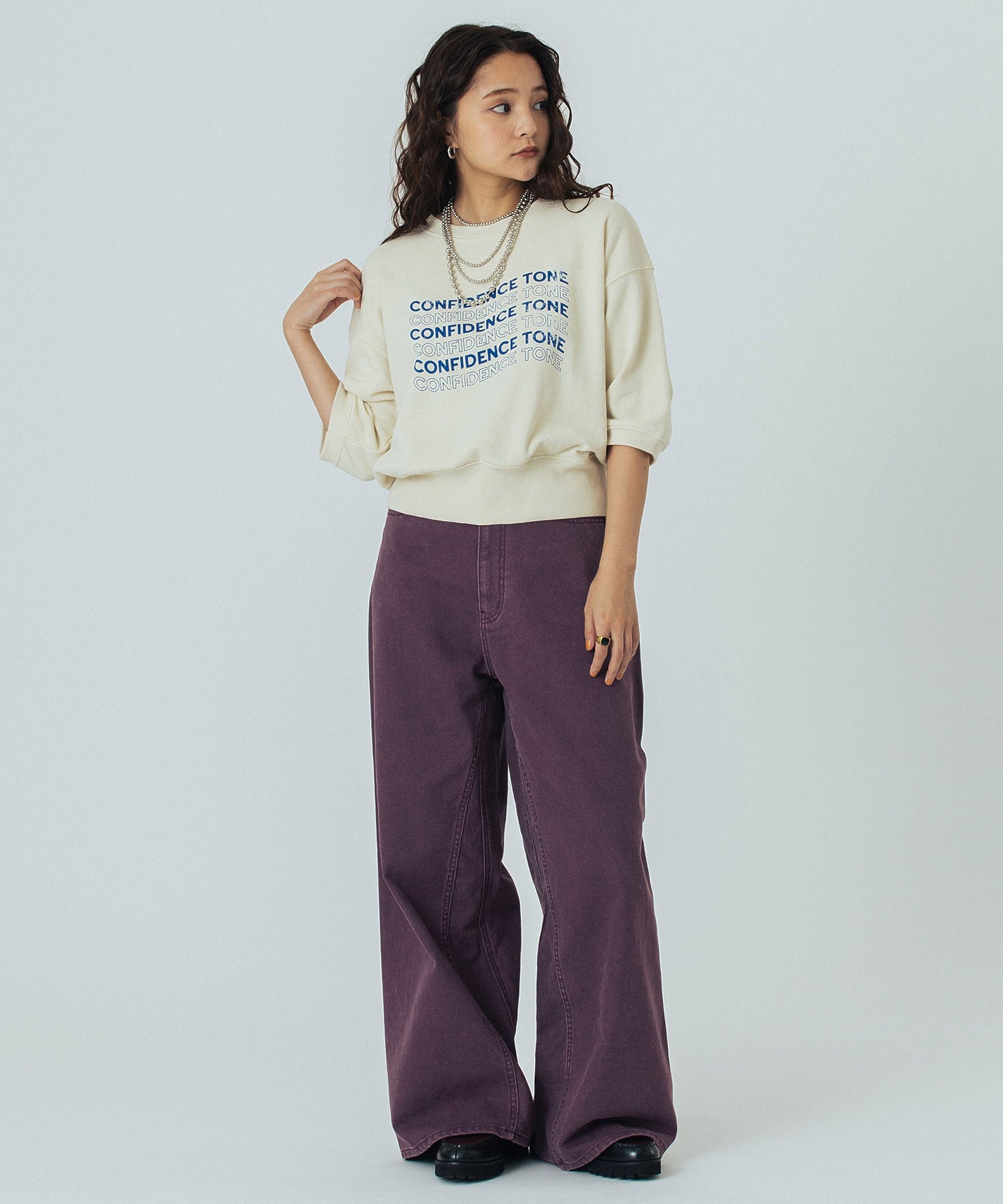 model:160cm 着用サイズ:ONE SIZE