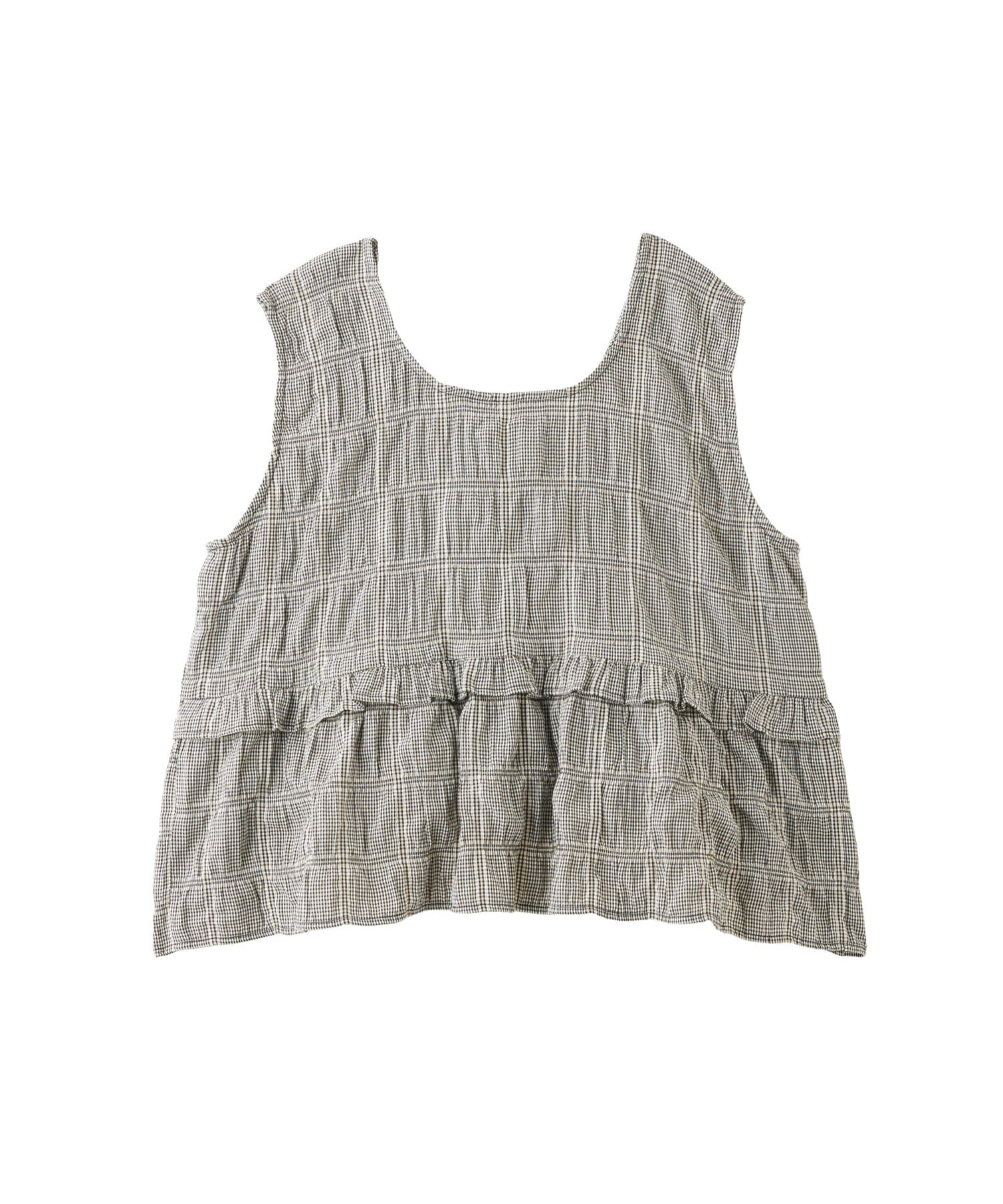 RIBBON FRILL TANK TOP