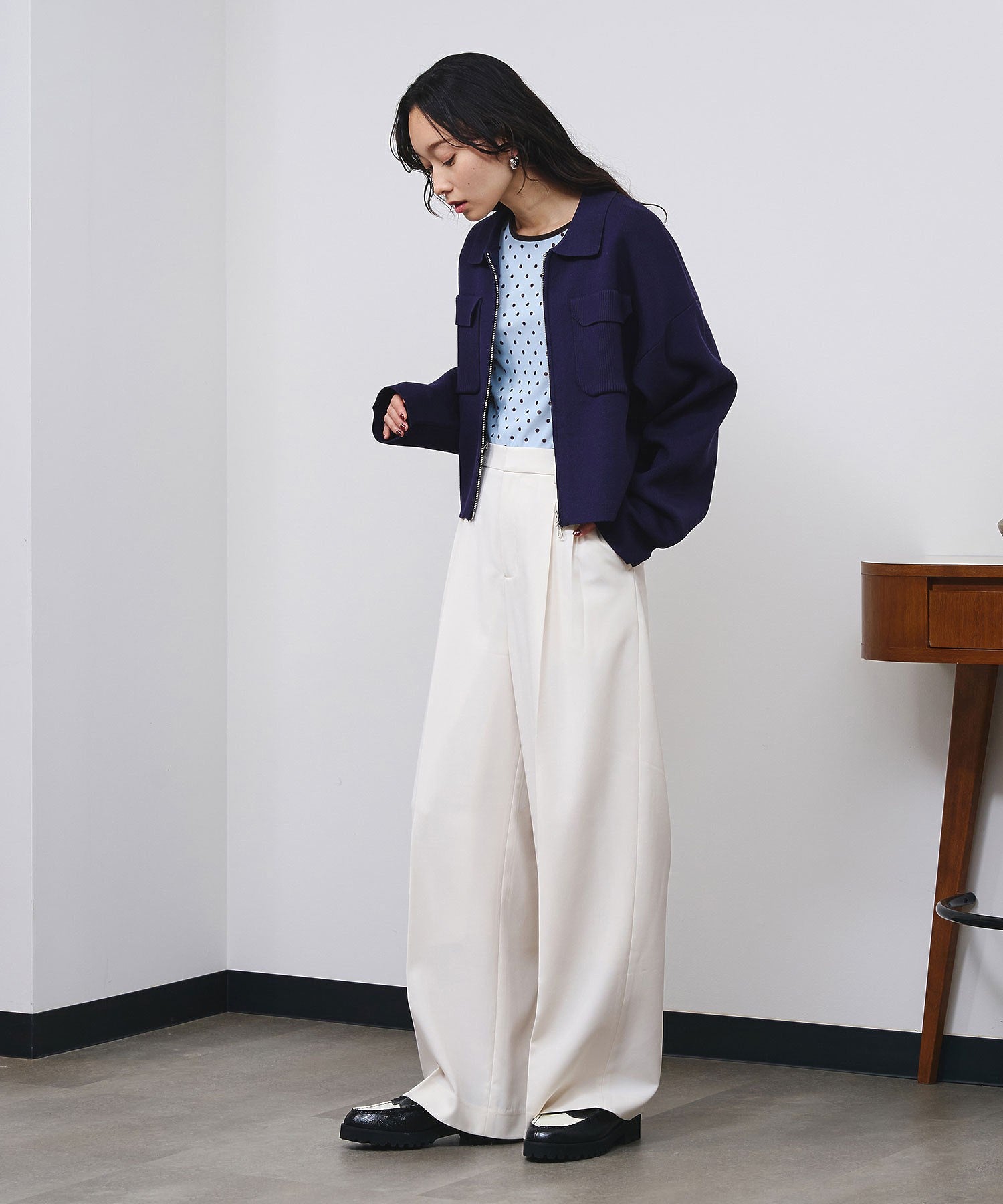 model:161cm 着用サイズ:ONE SIZE