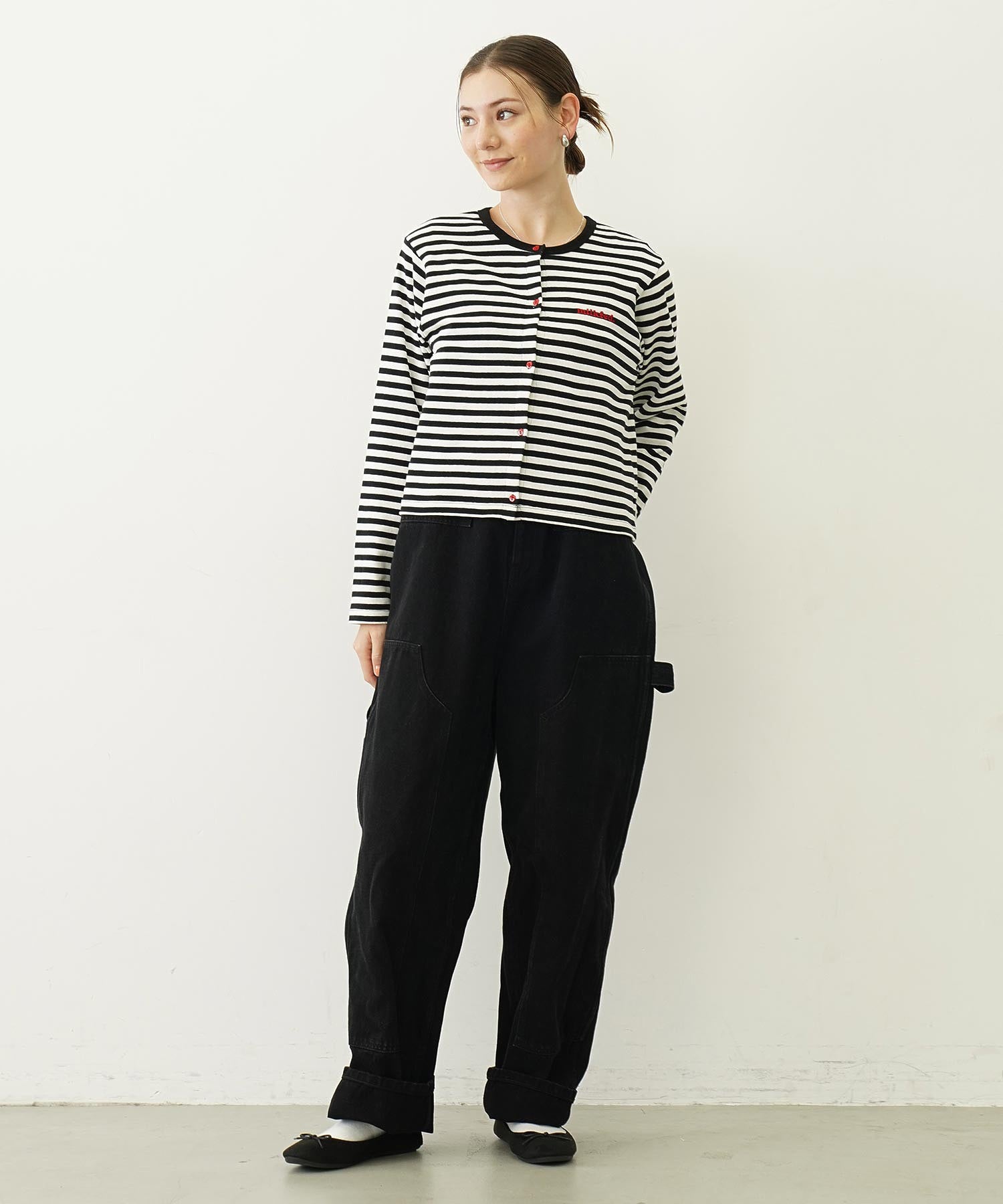 WORK STYLE SALOPETTE PANTS