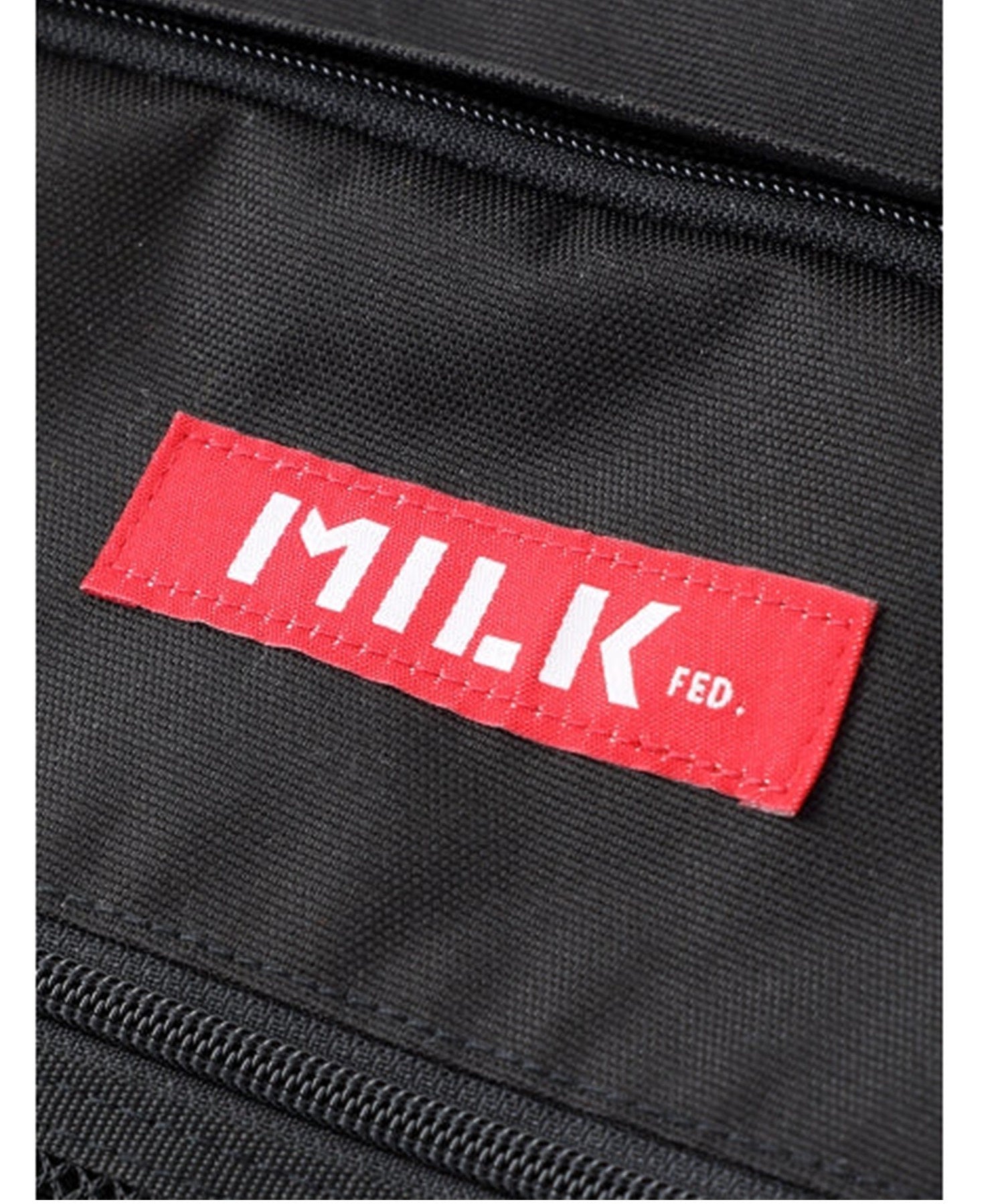 【定番】W ZIP BACKPACK MILKFED.