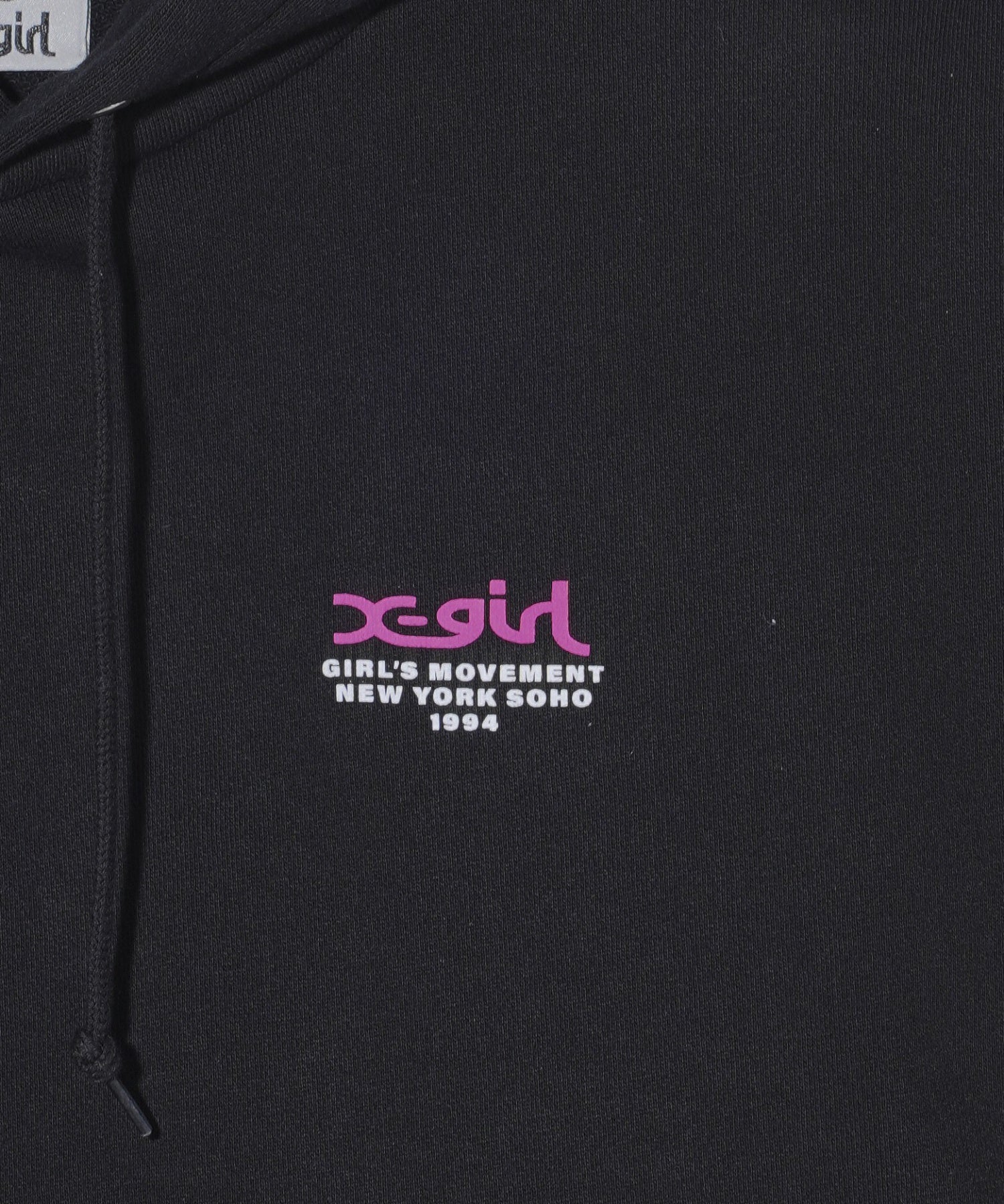 X-girl FACE POSTER SWEAT HOODIE