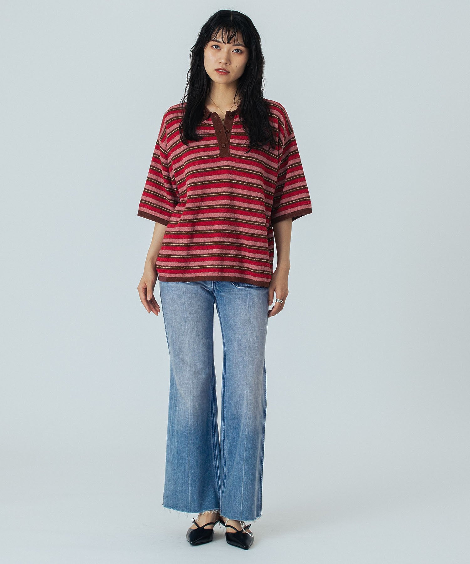 model:167cm 着用サイズ:S