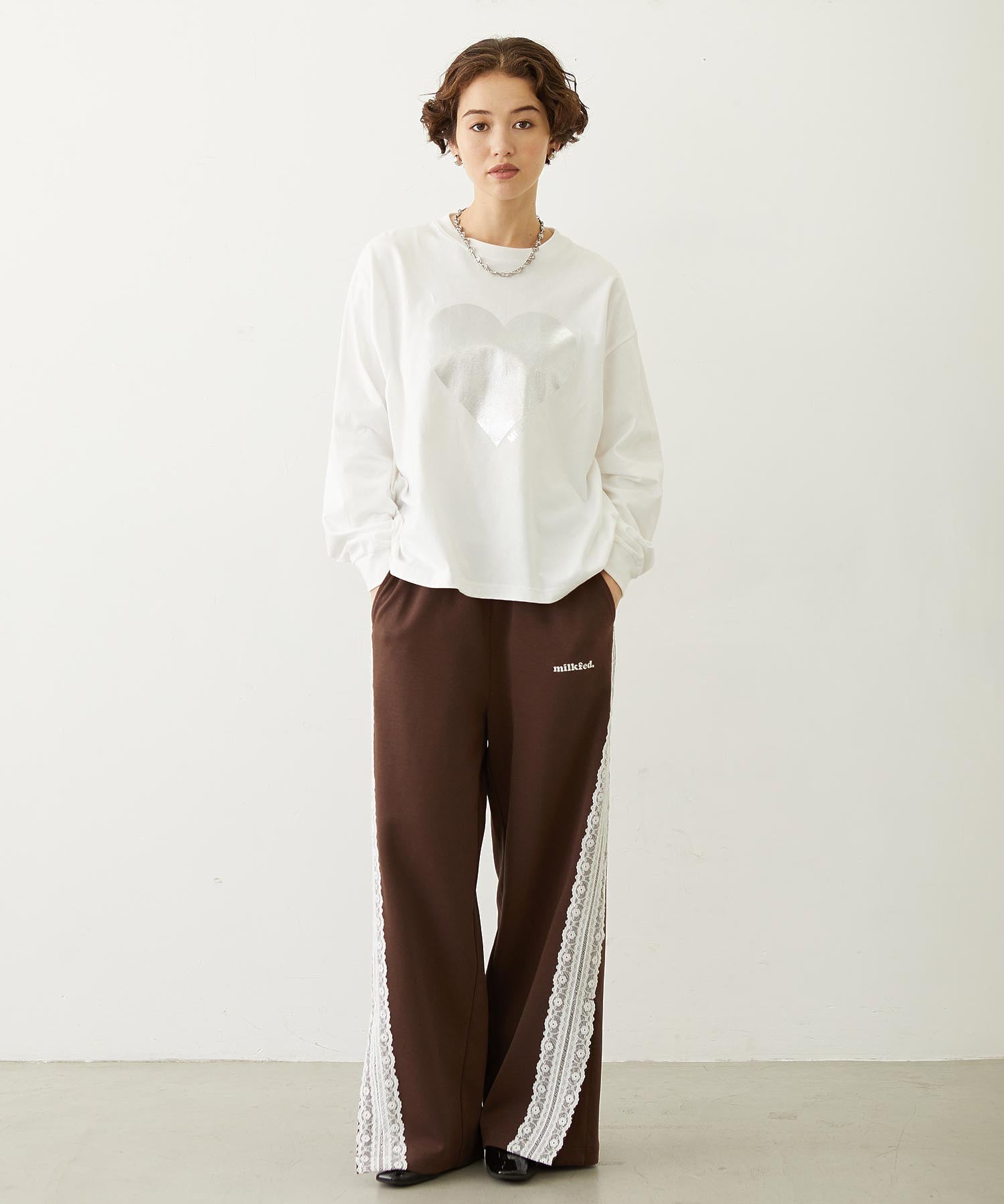 LACE LINE PANTS