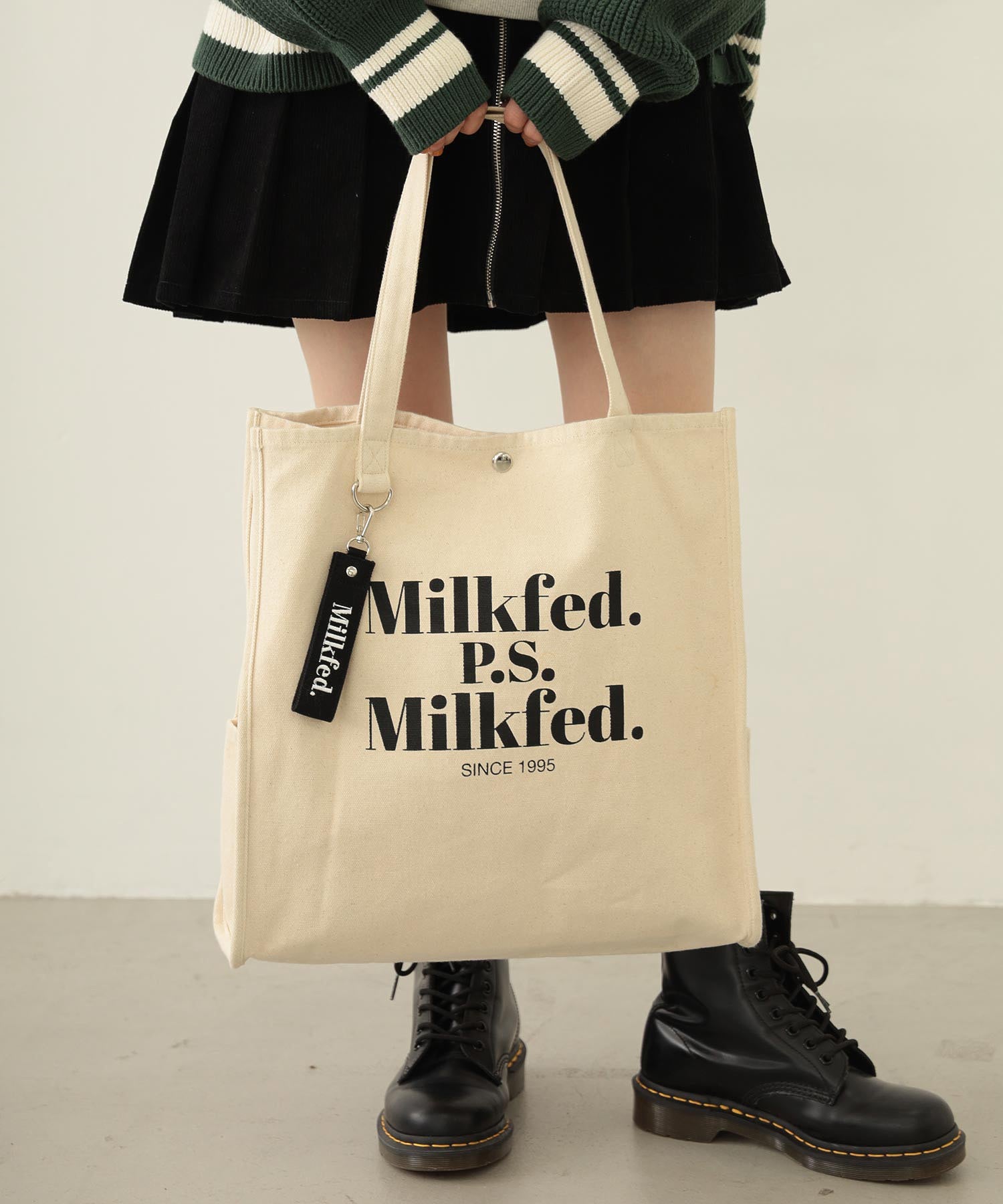 DIDONE LOGO BIG TOTE MILKFED.