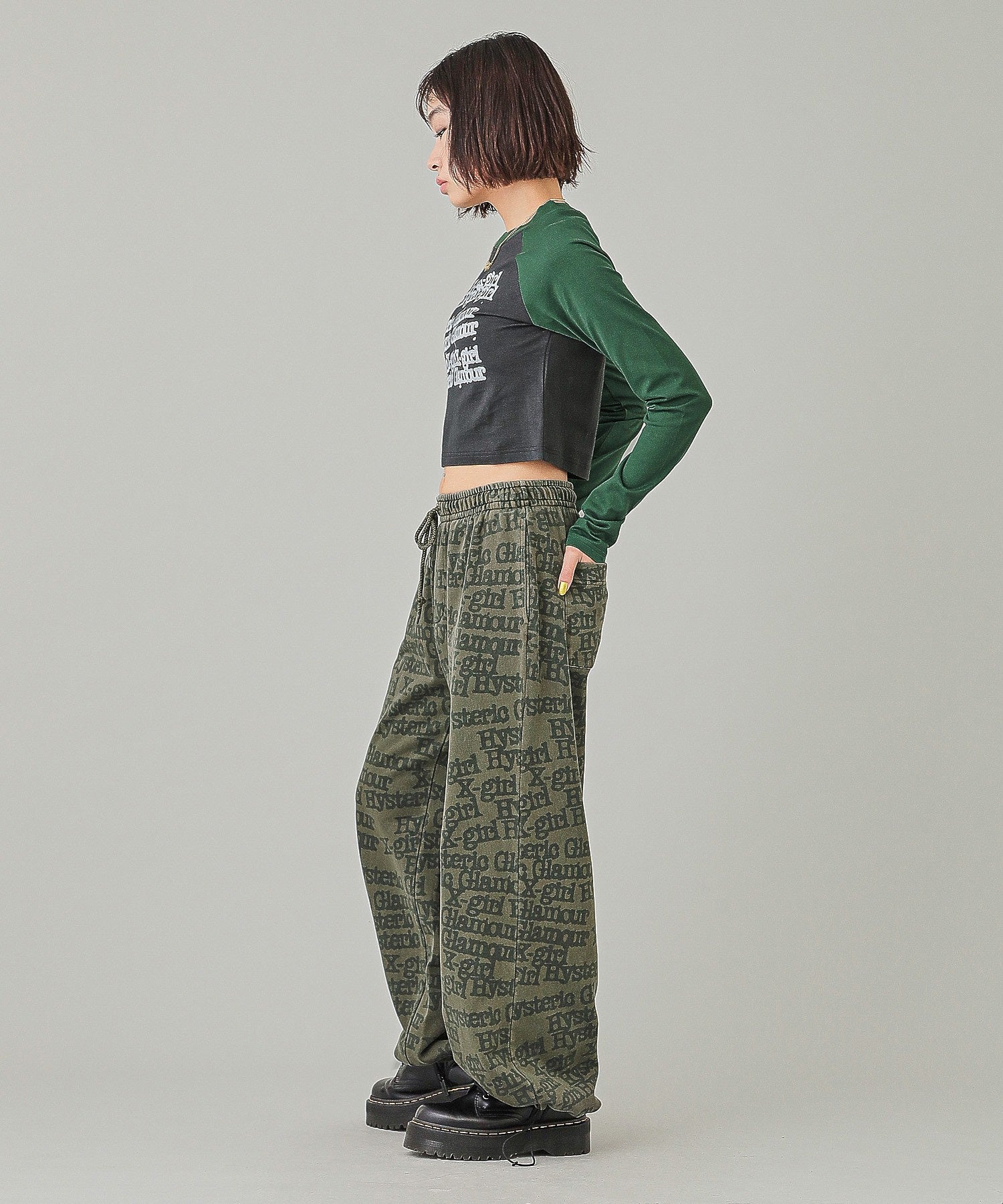 X-girl x HYSTERIC GLAMOUR SWEATPANTS