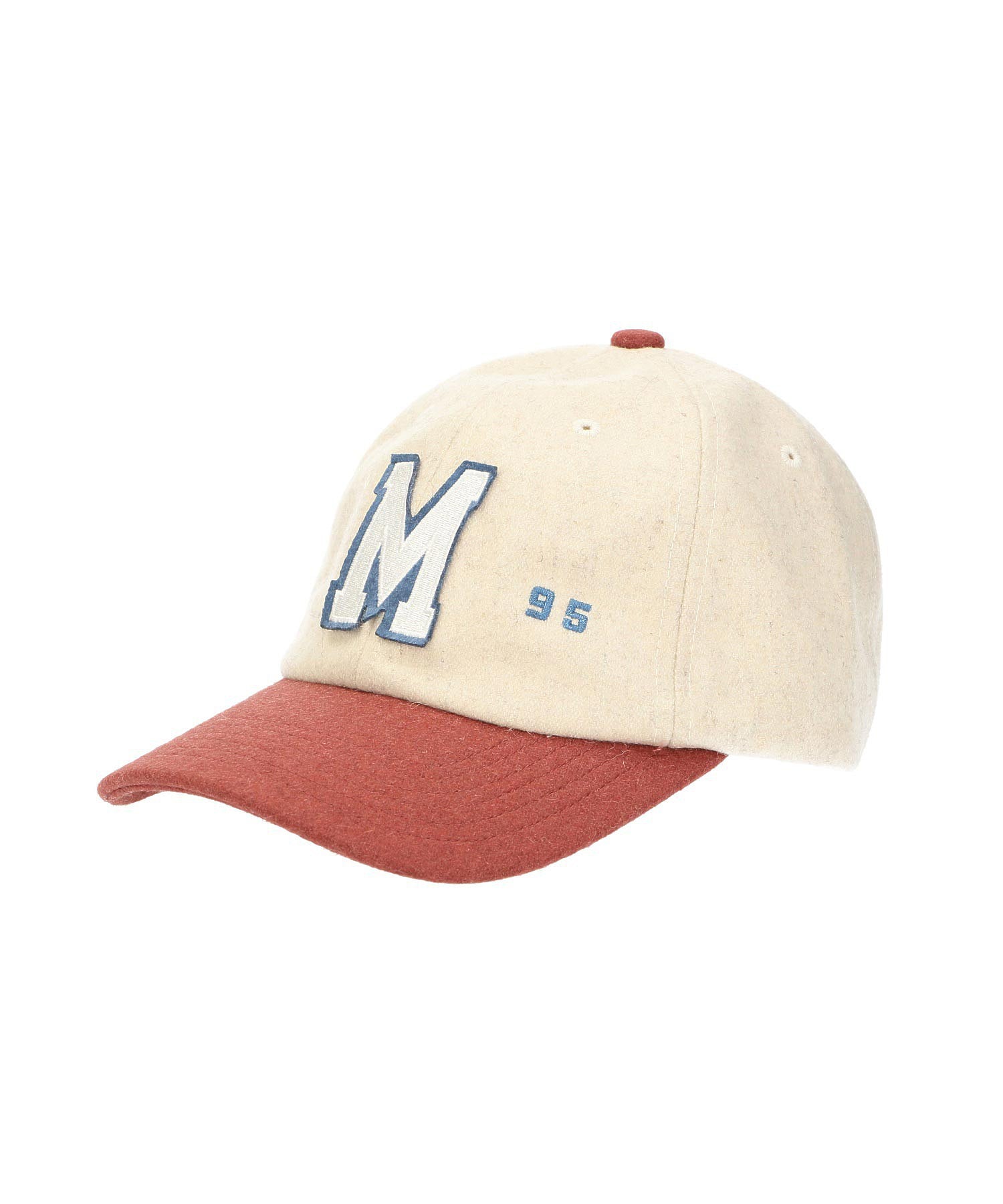 CHENILLE LOGO EMBROIDERY MELTON CAP
