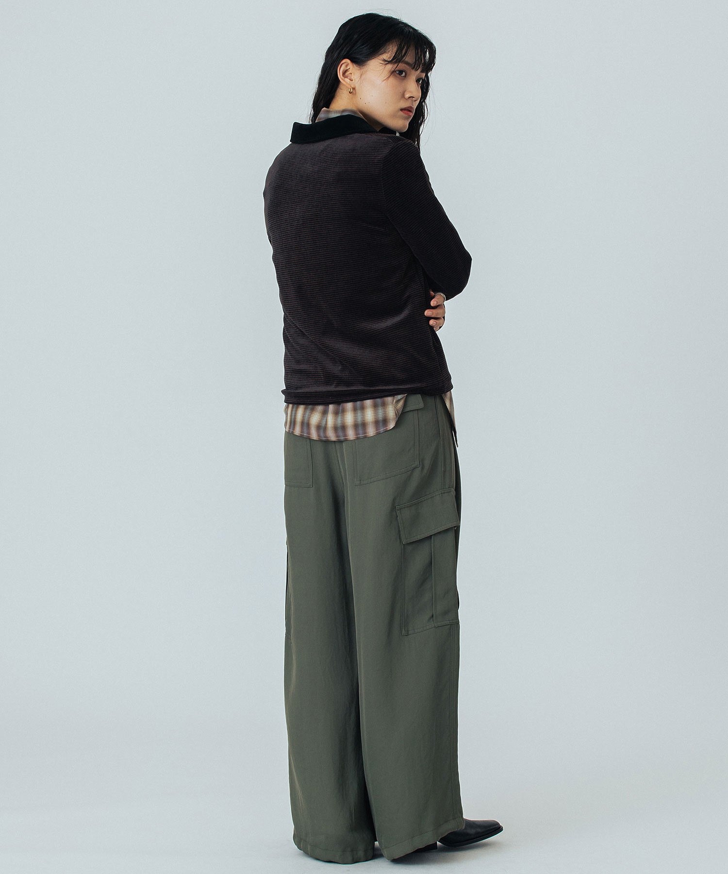 model:167cm 着用サイズ:S