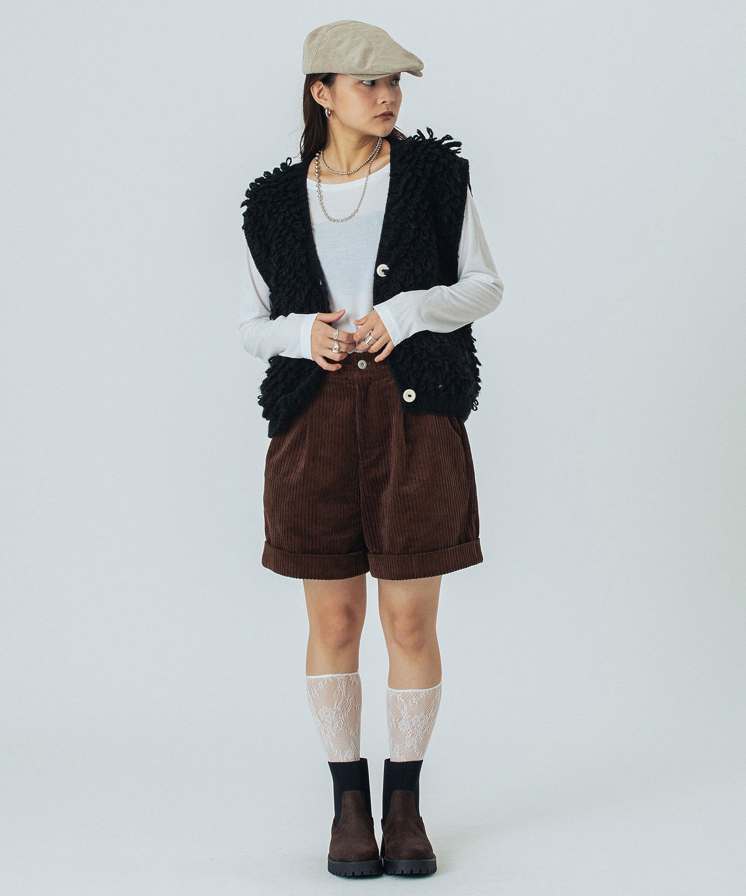 model:160cm 着用サイズ:ONE SIZE