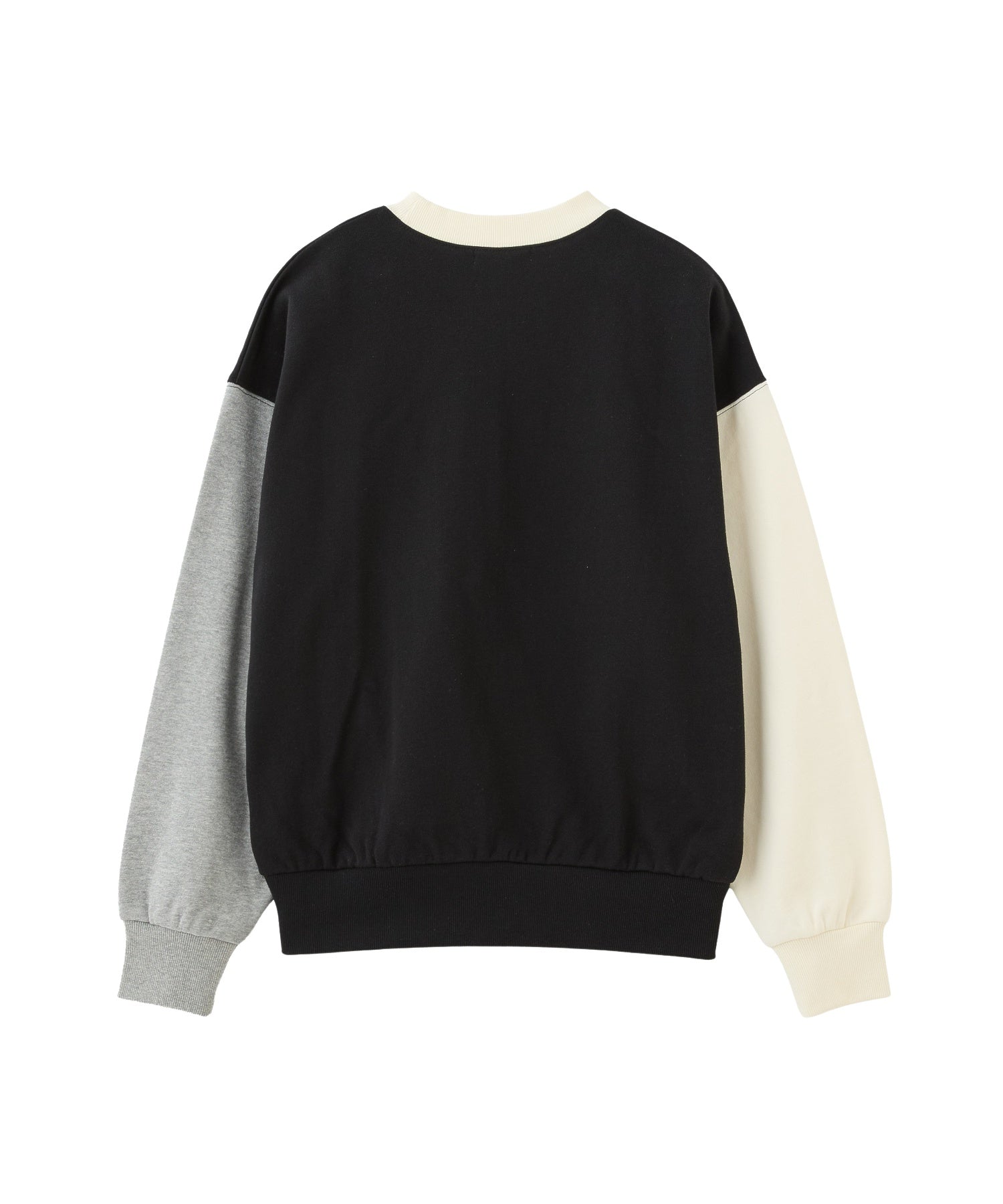 COLOR BLOCK SWEAT TOP