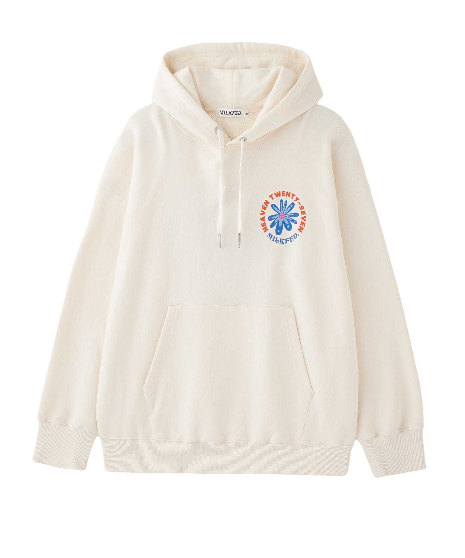 EMBROIDERD FLOWER SWEAT HOODIE