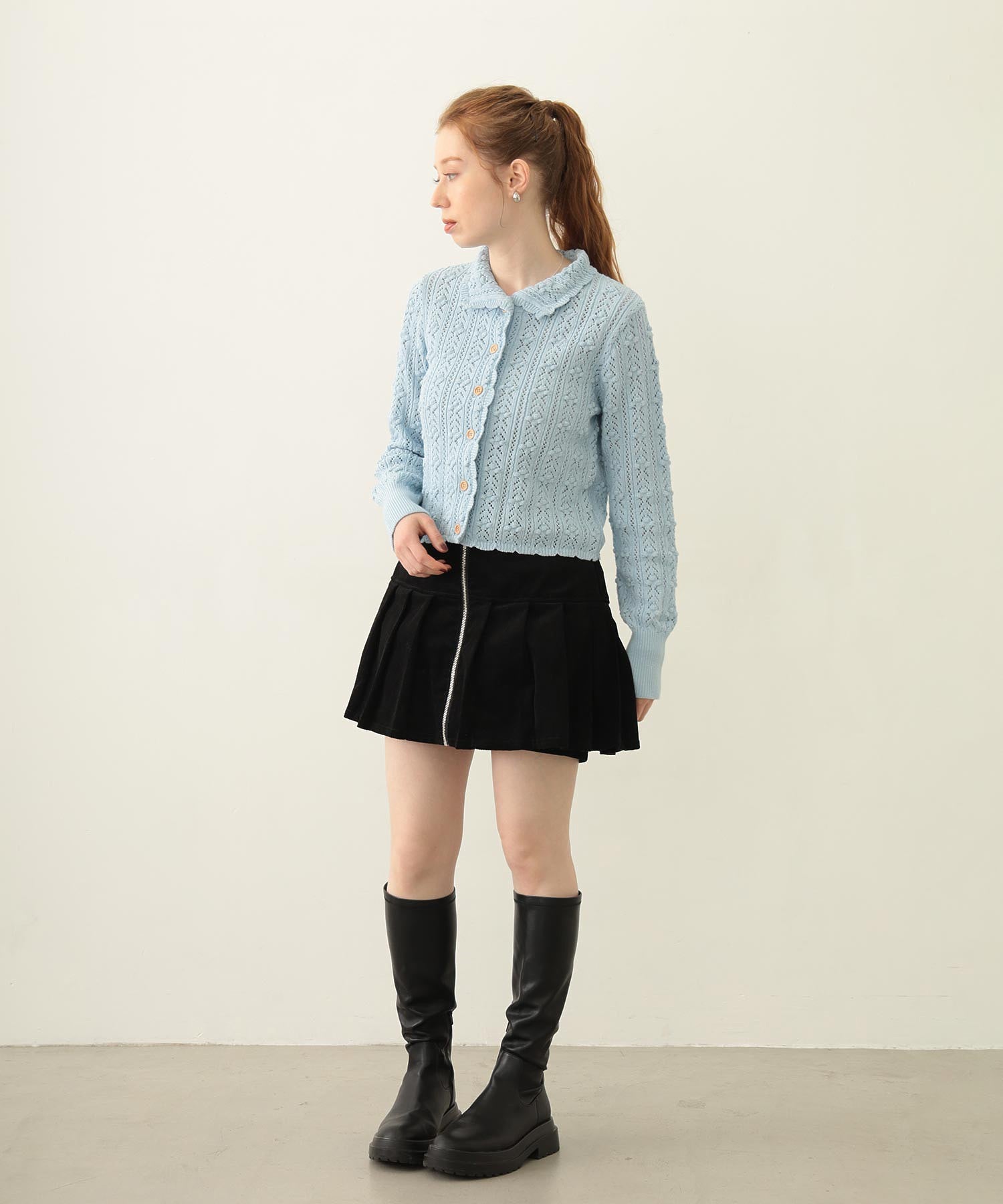 LAYERED CULOTTE SKIRT