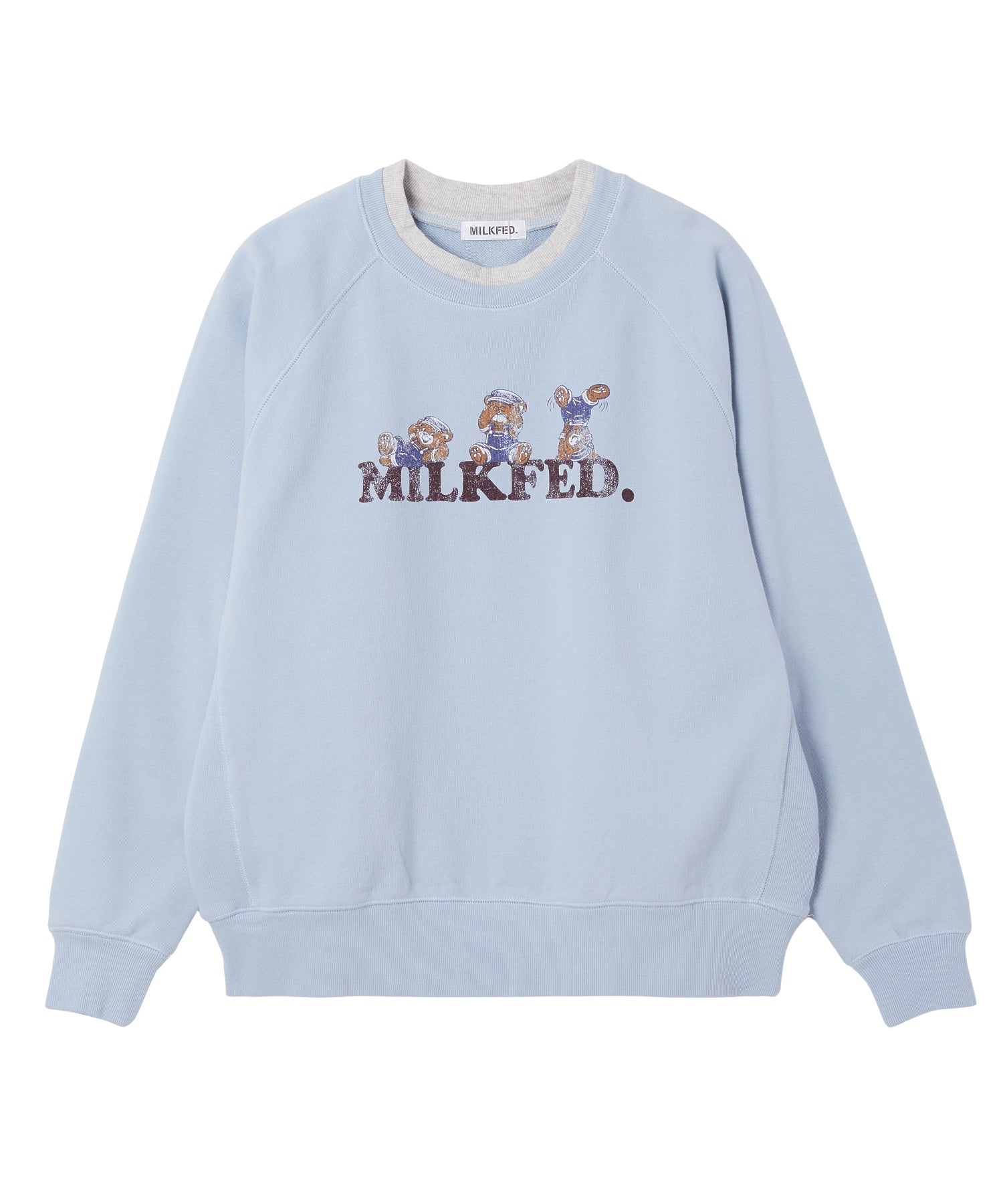 M.FEDDY DOUBLE COLLAR SWEAT TOP