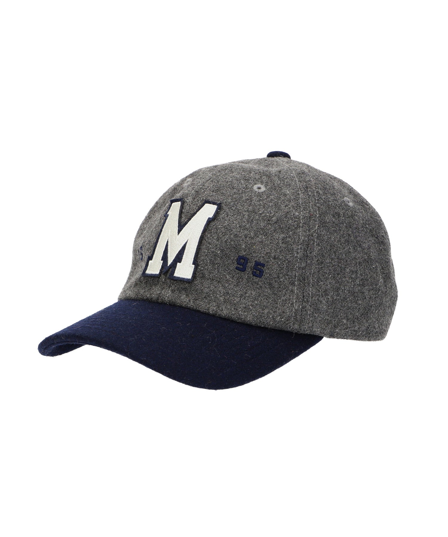 CHENILLE LOGO EMBROIDERY MELTON CAP