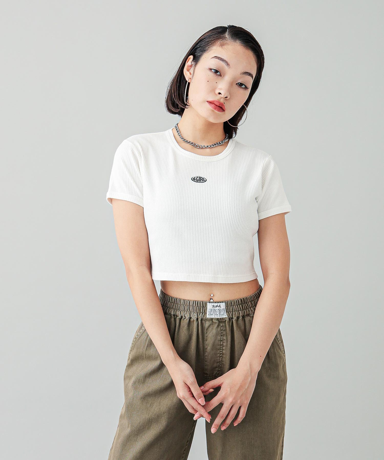 OVAL LOGO S/S TOP