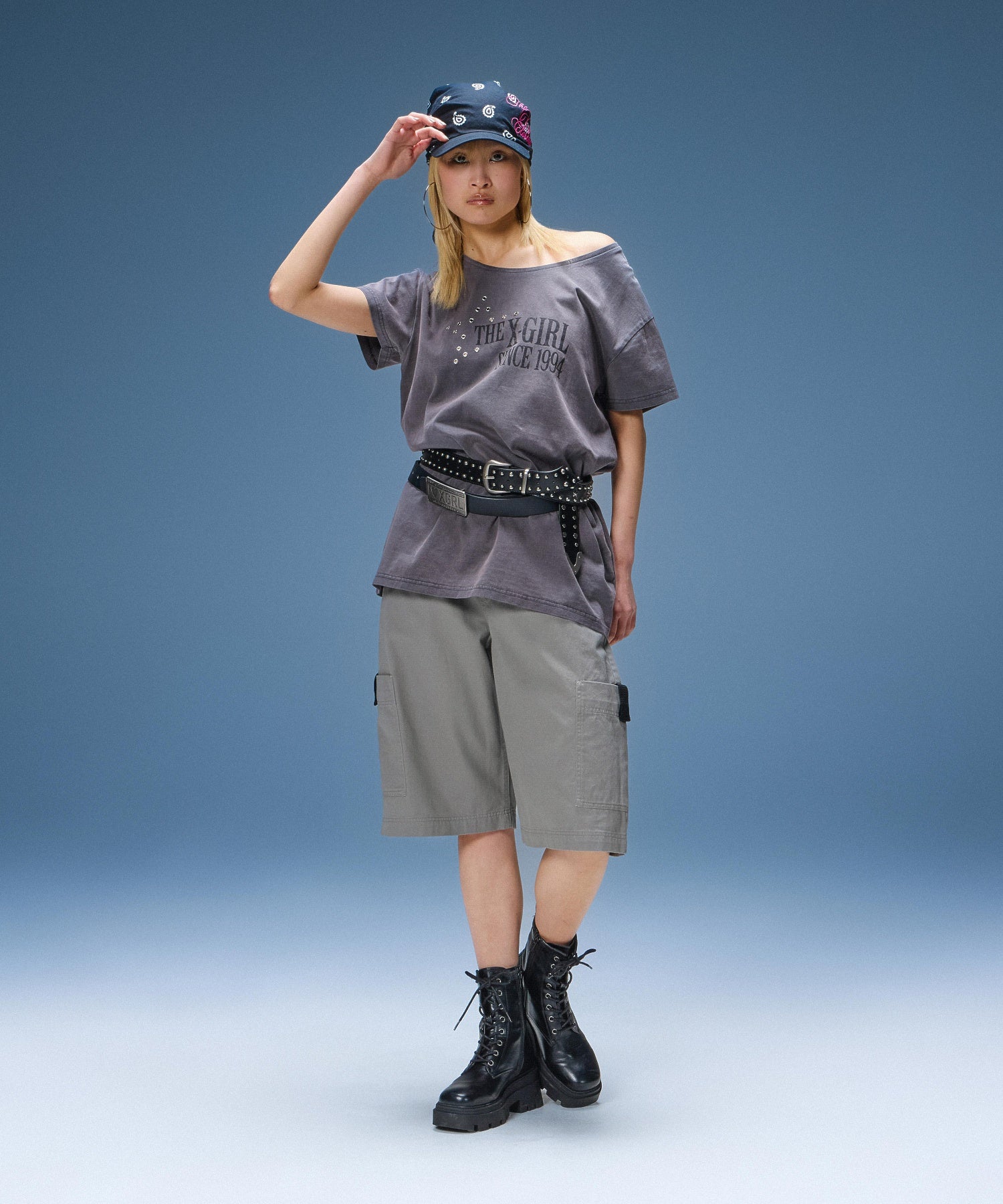 SCRIPT LOGO BANDANA CAP
