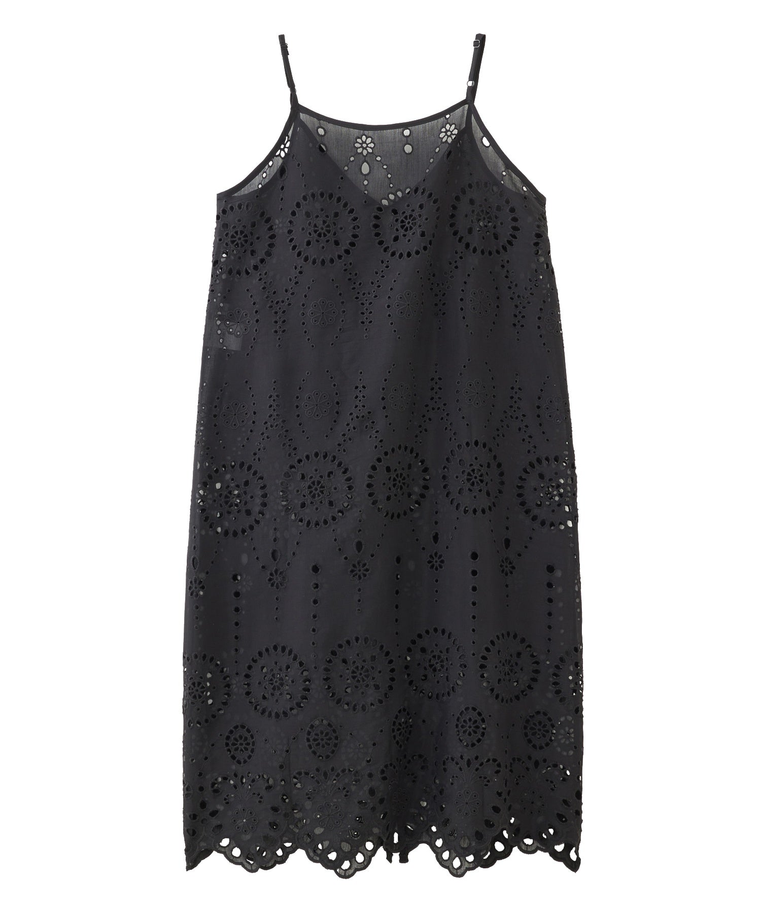 CUTWORK CAMISOLE DRESS