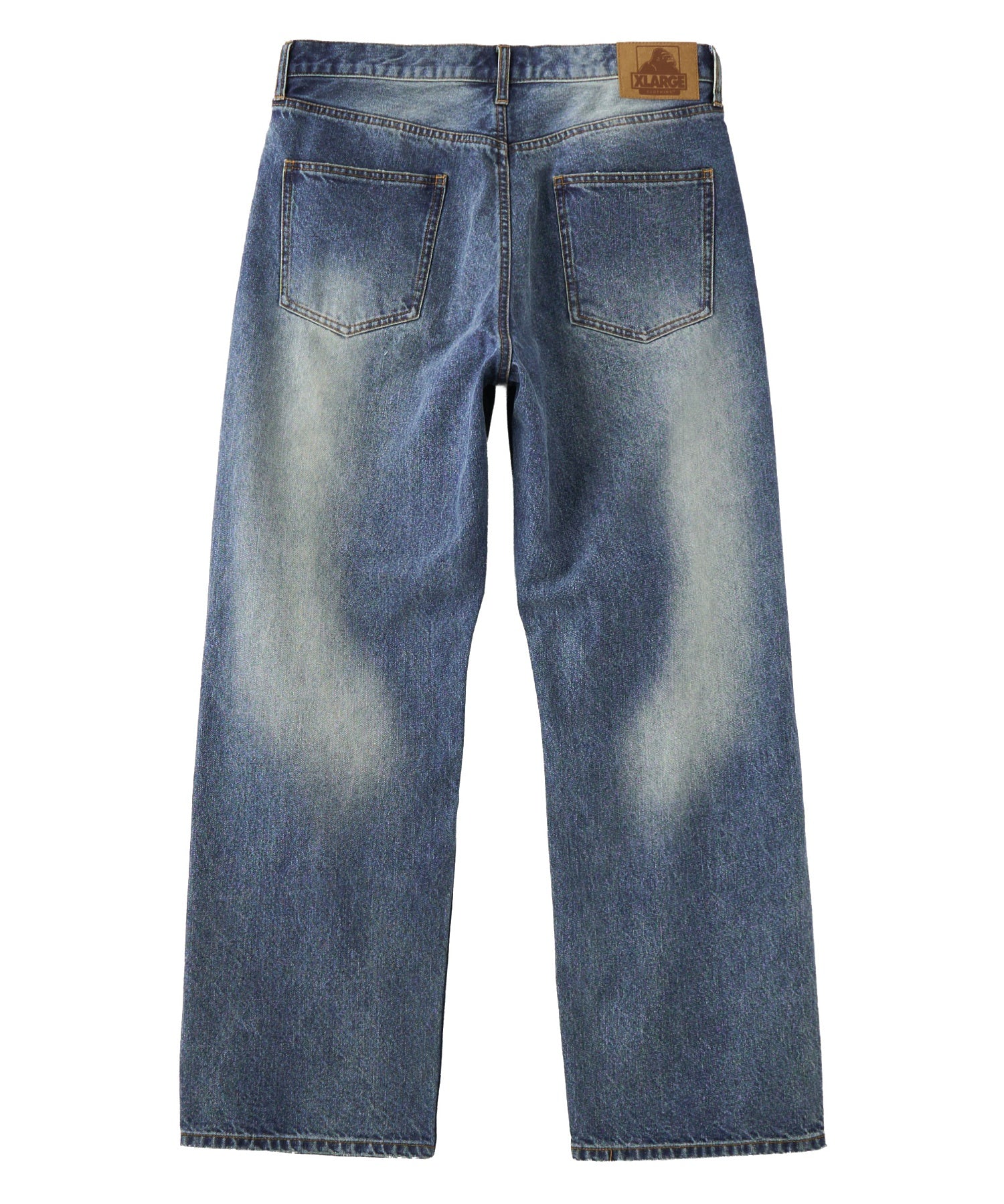 FADED DENIM PANTS